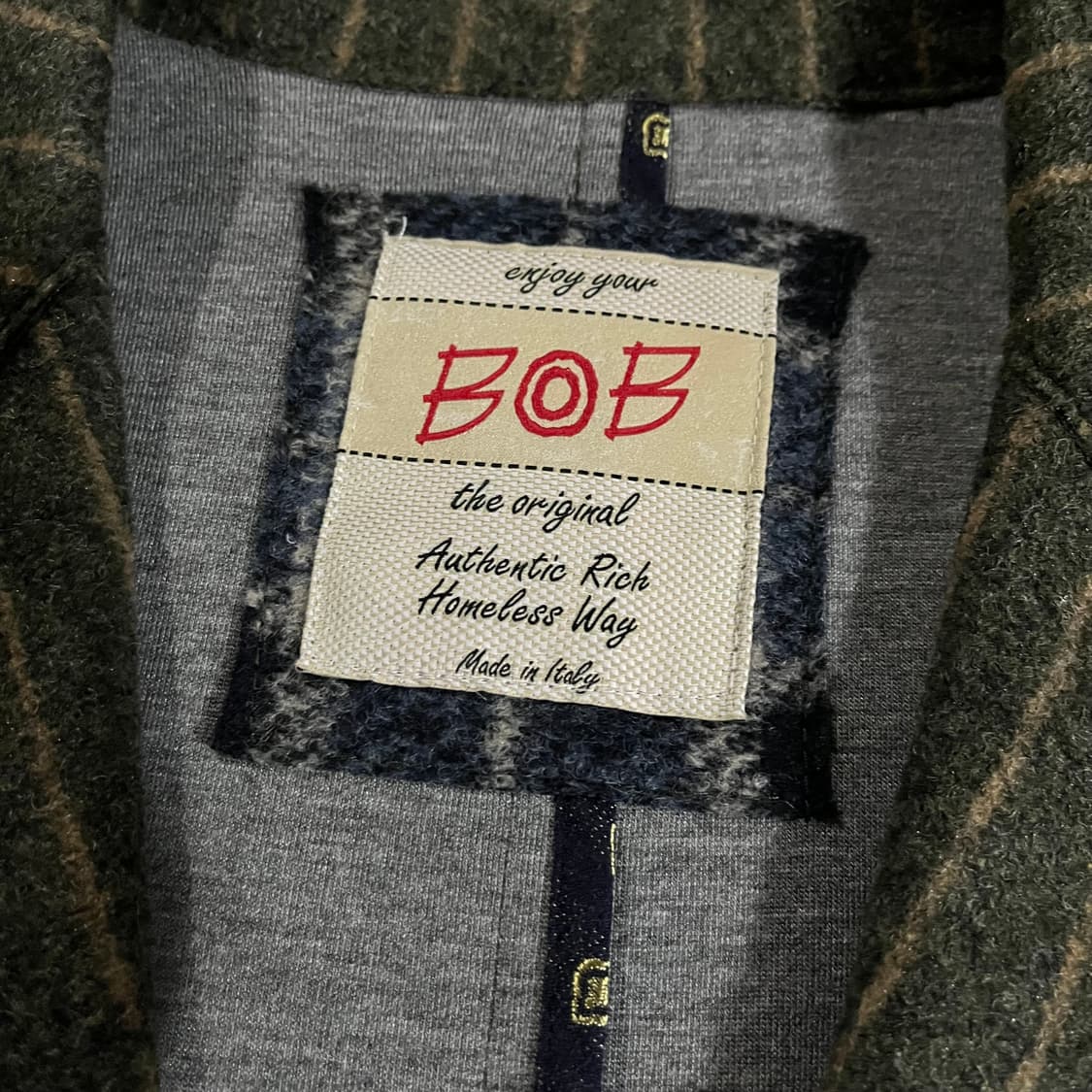 [100] 비오비 스트라이프 울자켓 상품이미지3