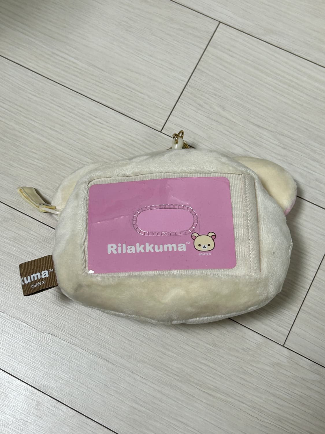 코리락쿠마 머리 인형 키링  상품이미지3