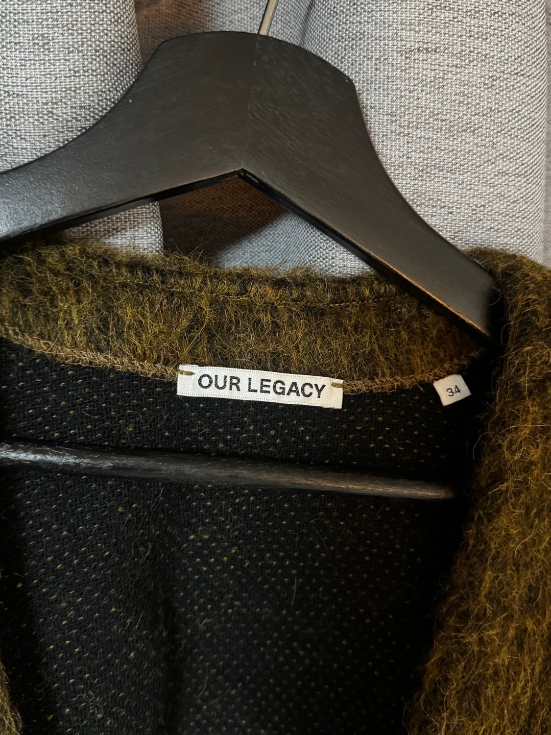 아워레가시 모헤어 가디건 (34사이즈)  상품이미지2