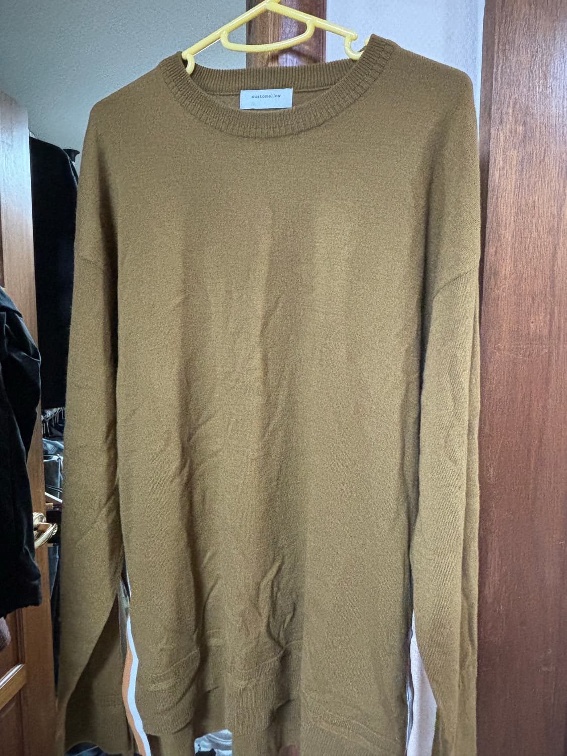 커스텀멜로우 니트 브라운 나이키 아디다스 노스페이스 스노우피크 상품이미지1