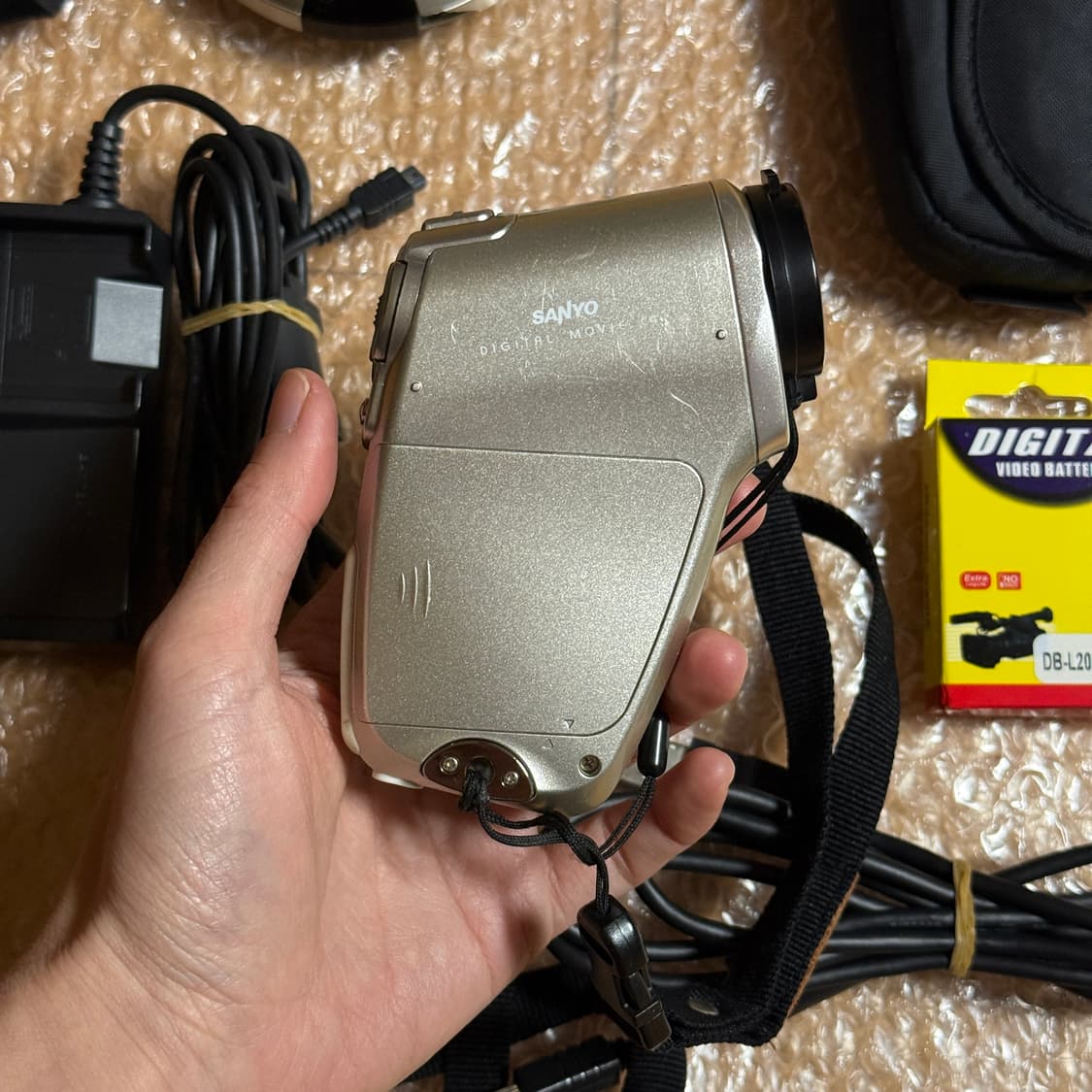 풀구성 산요작티 DMX-C4 SANYO XACTI C4 빈티지캠코더 디카 상품이미지4