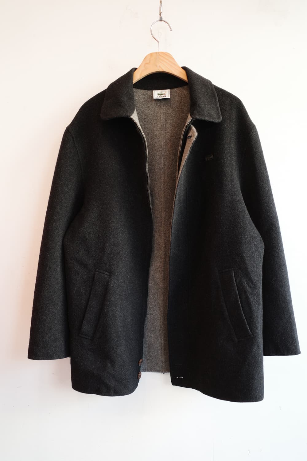 LACOSTE 라코스테 올드모델 울&캐시미어 코트 상품이미지5