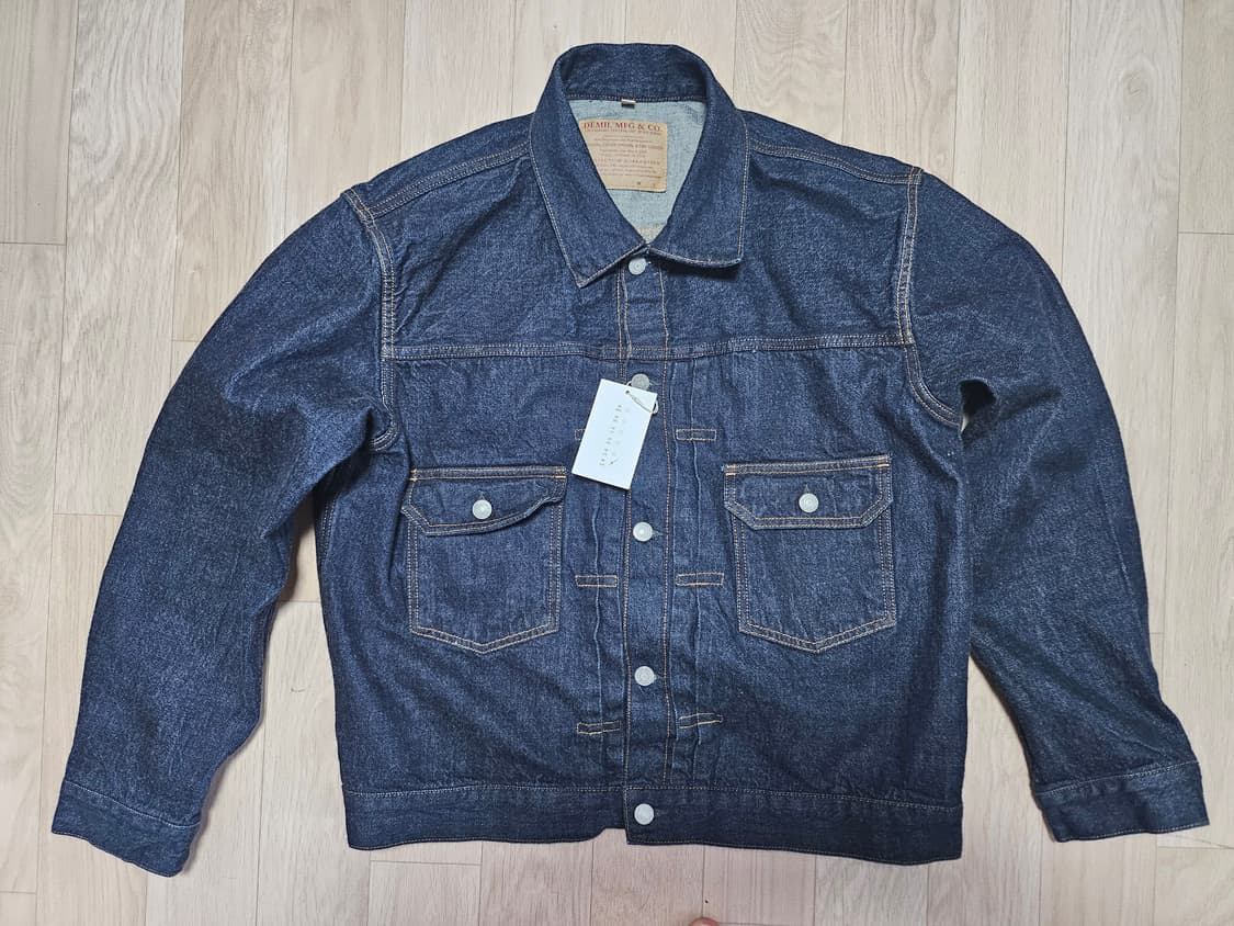 데밀 lot.062 데님 자켓 4사이즈 상품이미지1