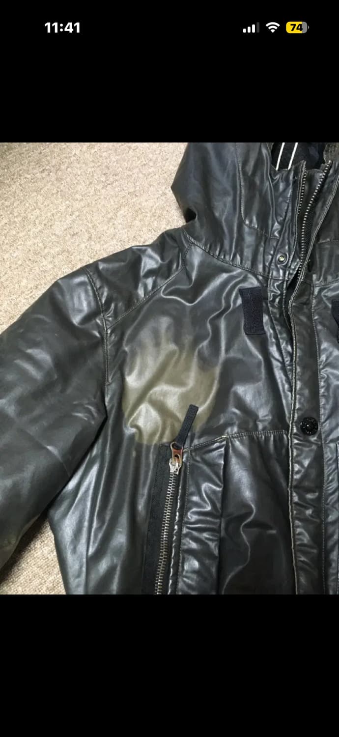 스톤아일랜드 왁스드 아이스2 자켓 상품이미지4