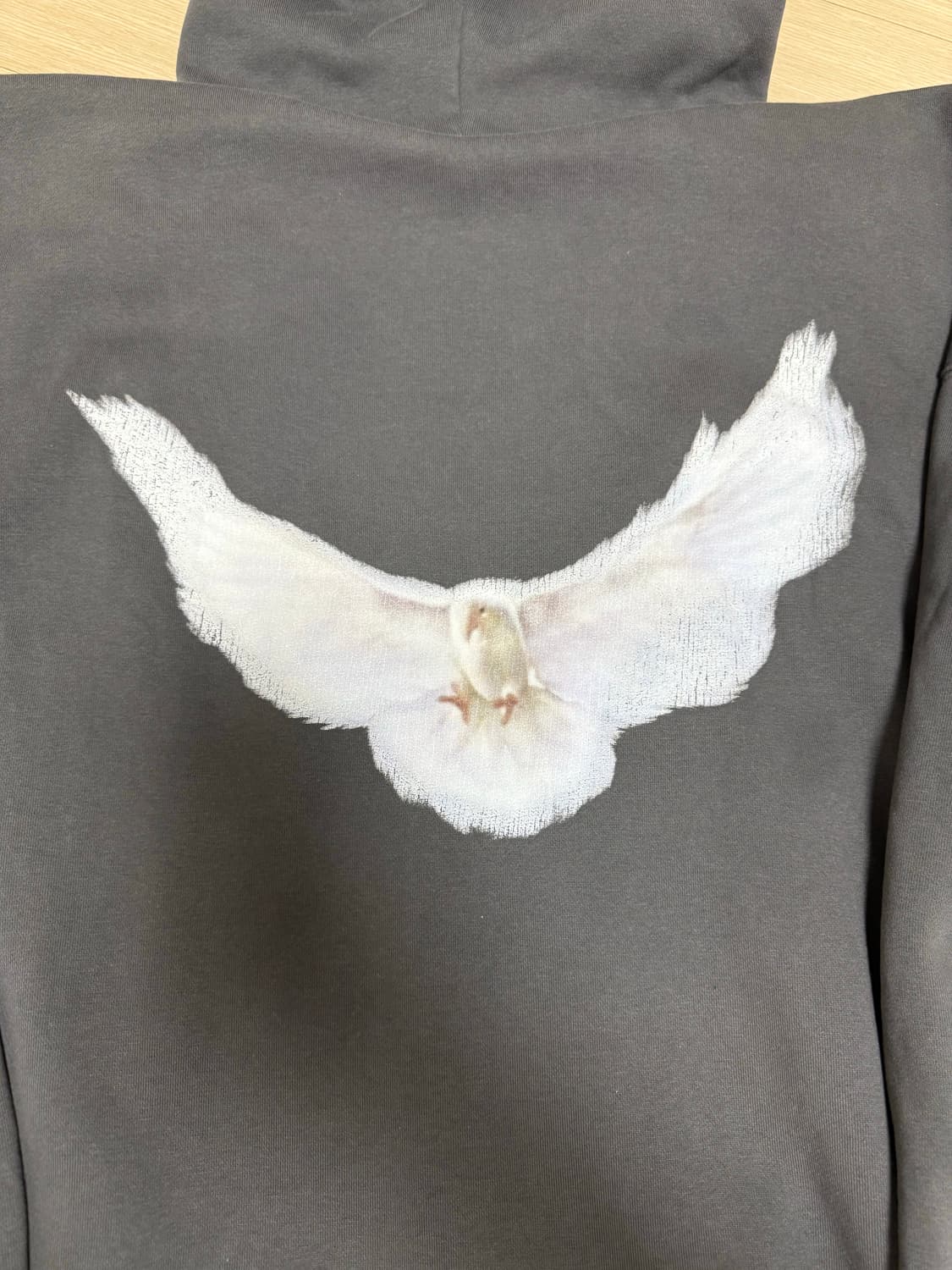 이지갭 발렌시아가 도브 후드 블랙 상품이미지5