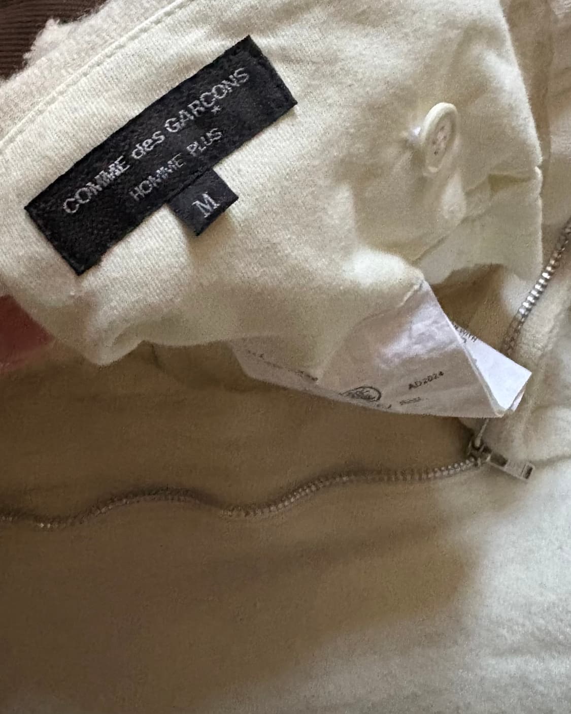 Comme des garcons homme plus 꼼데 옴플 울팬츠 M 상품이미지5