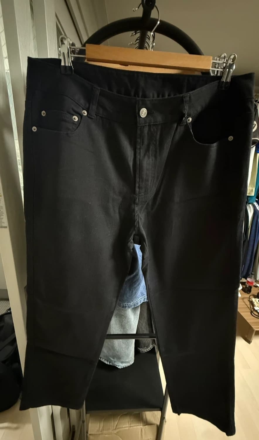 새상품 XL 펜필드 블랙 데님 팬츠 상품이미지1