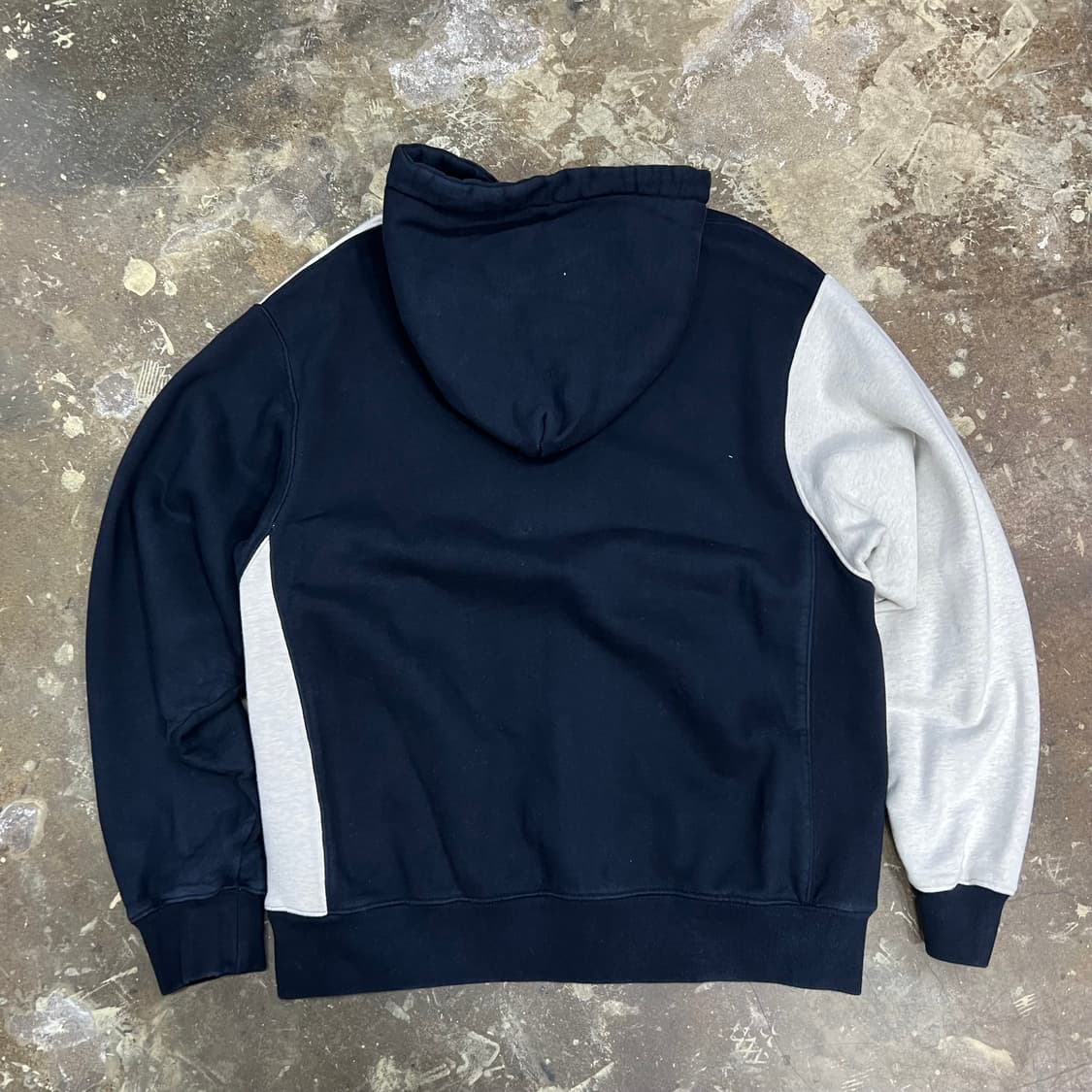 M) 비슬로우 X YALE 콜라보 배색 후드집업 자켓 점퍼 상품이미지5