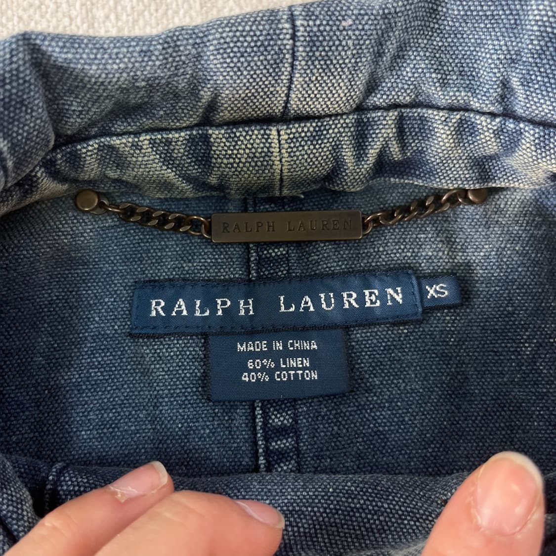 W 95 폴로랄프로렌 코튼 데님 워크 자켓 상품이미지3