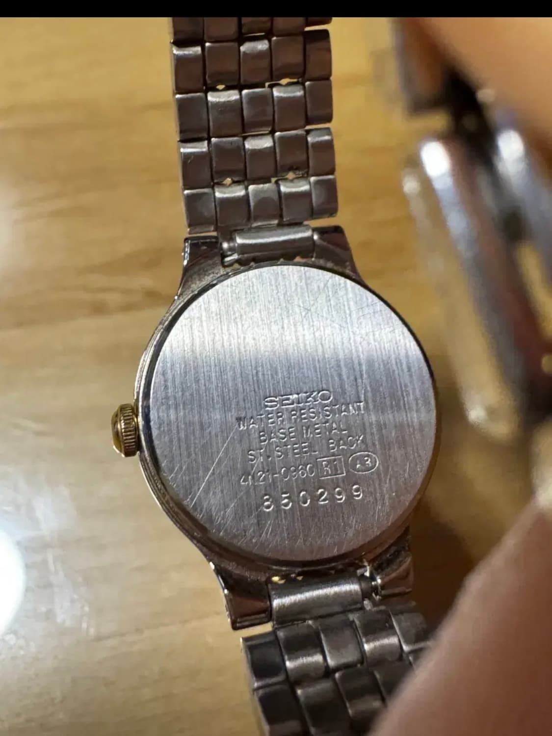 90년대 세이코 콤비 쿼츠 여성용 상품이미지3