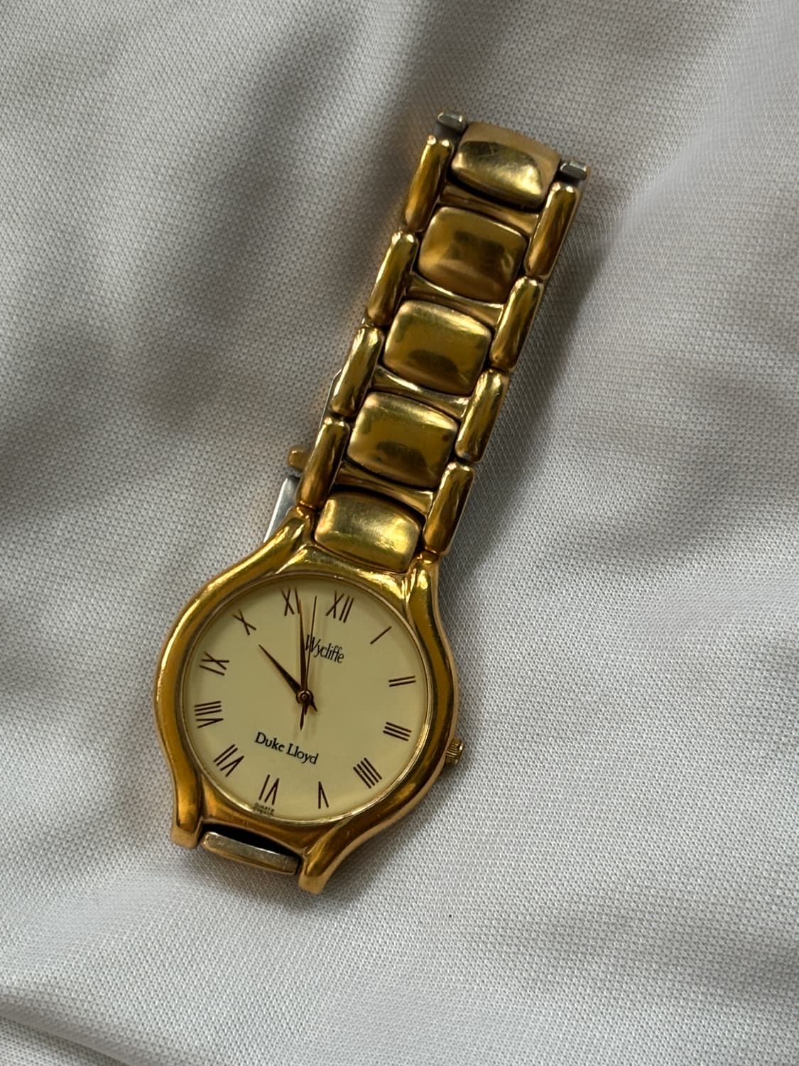vintage wycliffe duke lloyd metal watch 상품이미지8