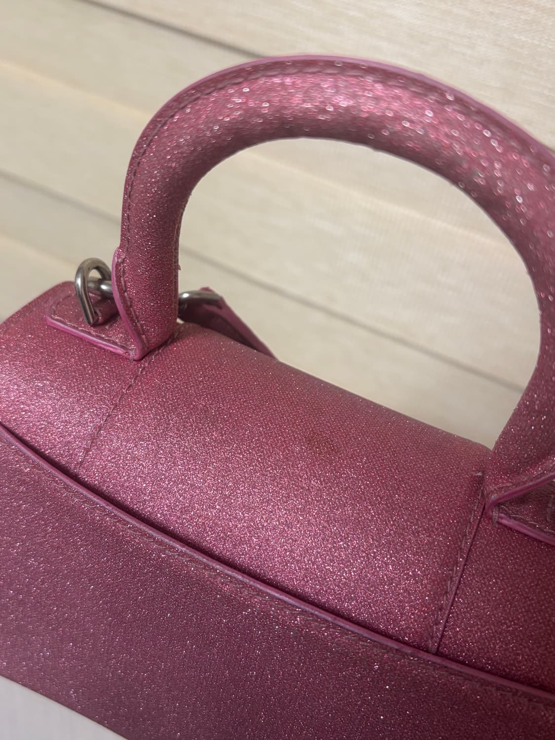 발렌시아가 아워글래스 XS 핑크 상품이미지3