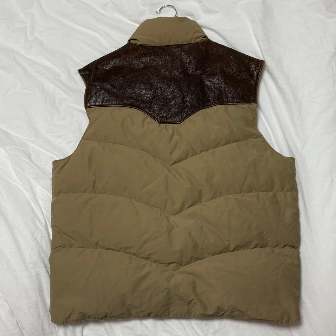 90s 폴로 랄프로렌 요크 레더 웨스턴 베스트 패딩 상품이미지6