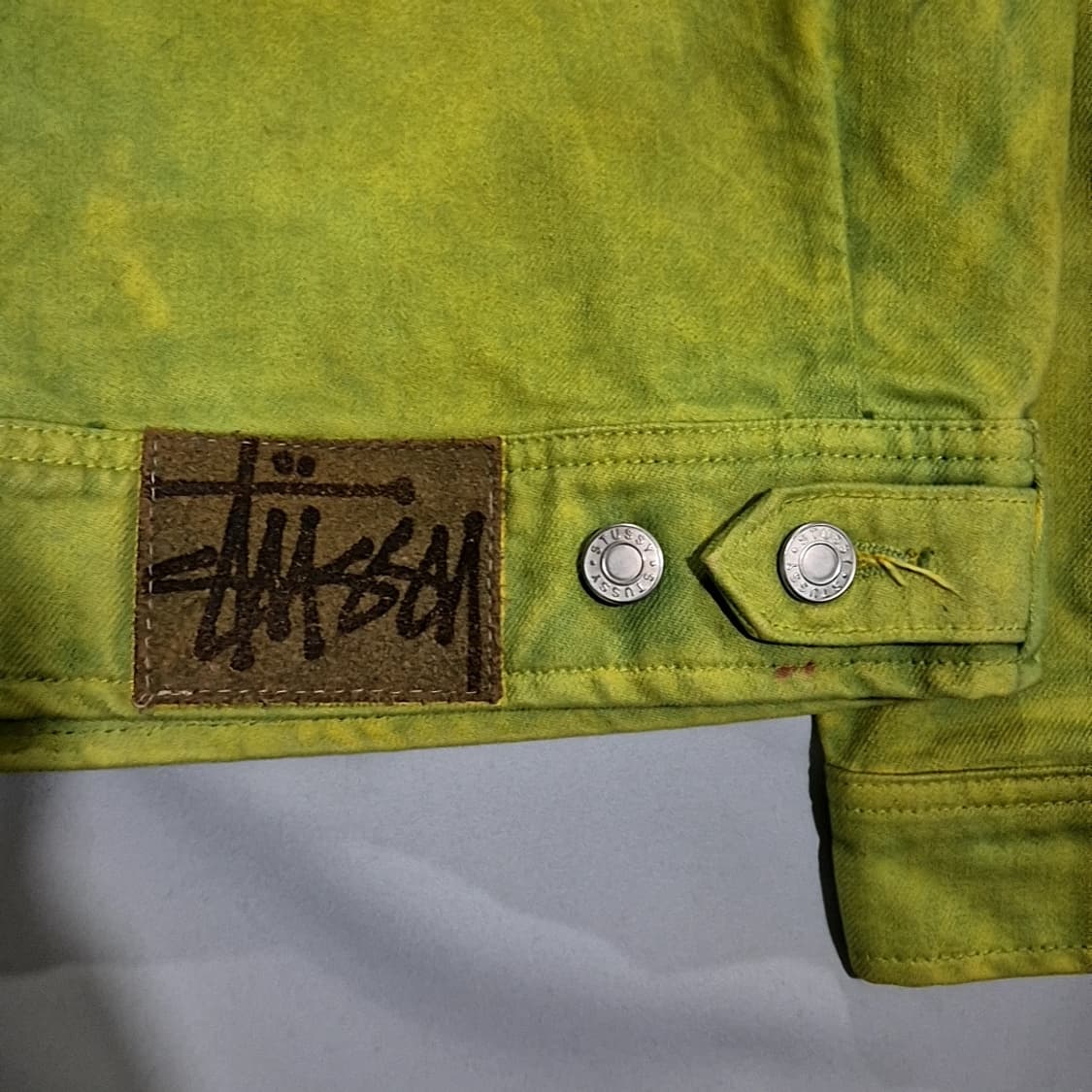 스투시 원더랜드 핸드 다이 워크 자켓 상품이미지4