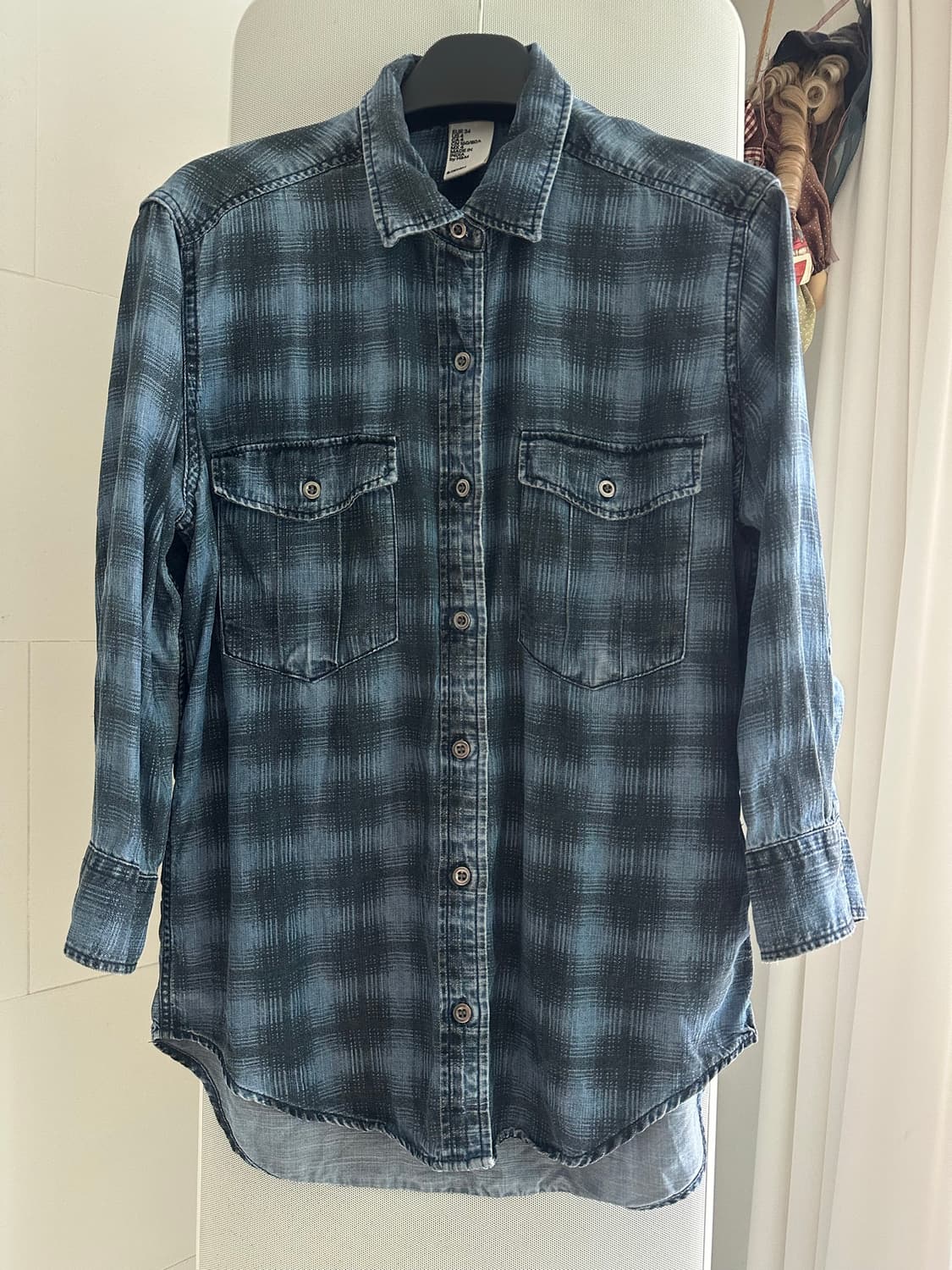 H&M 데님 셔츠 상품이미지1