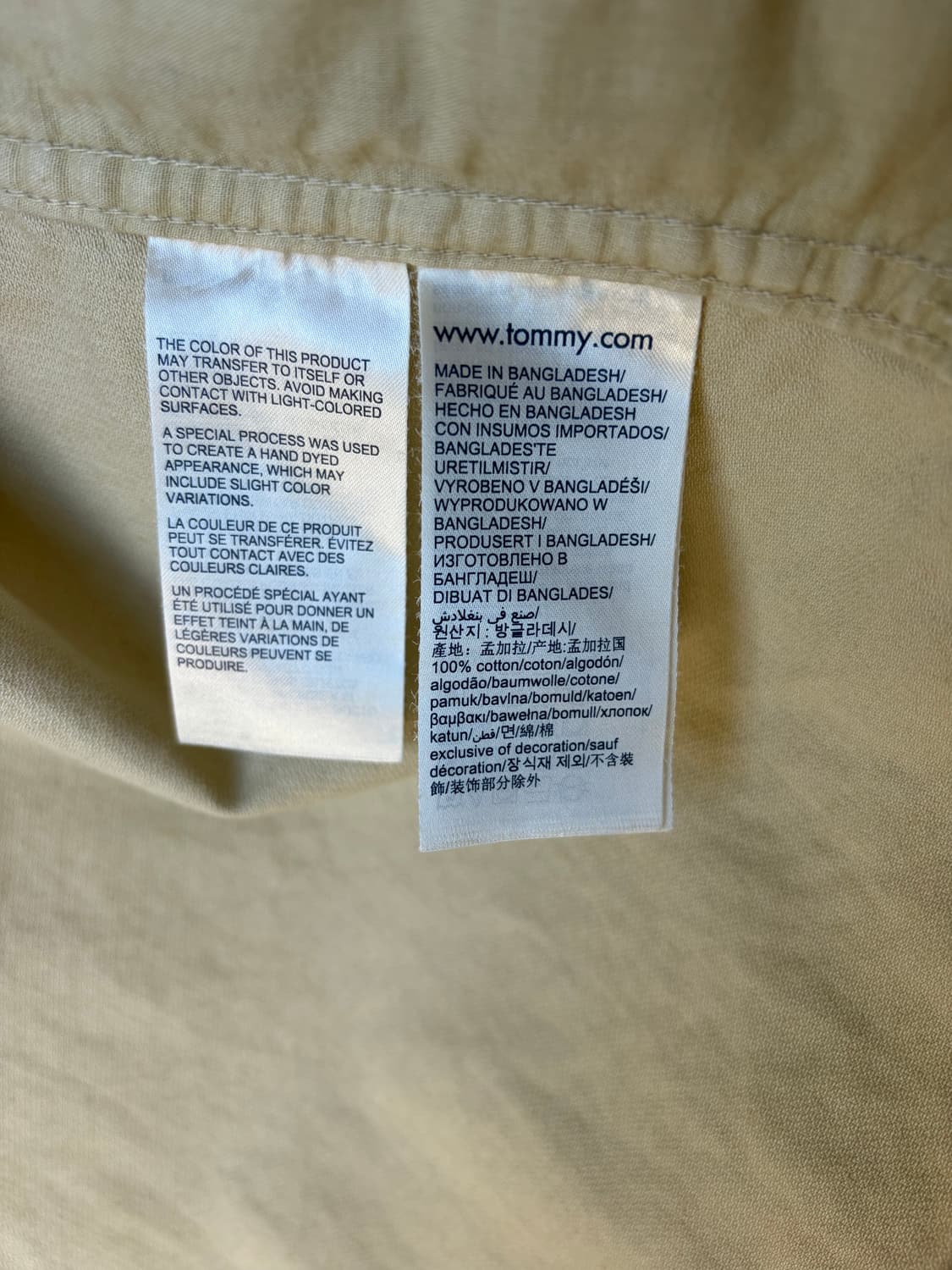 타미진스 스냅 오픈 코튼 셔츠 상품이미지5