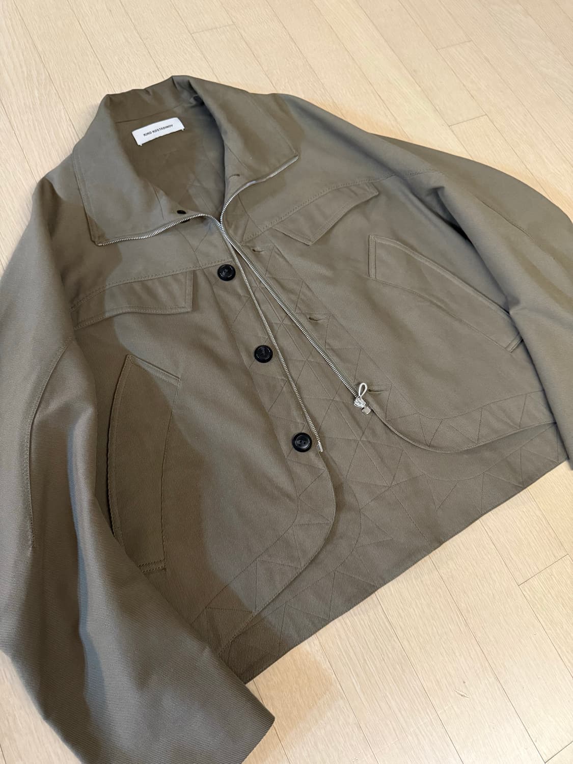 [48] 키코 코스타디노브 잭라이트 자켓 카키 brass green 상품이미지2