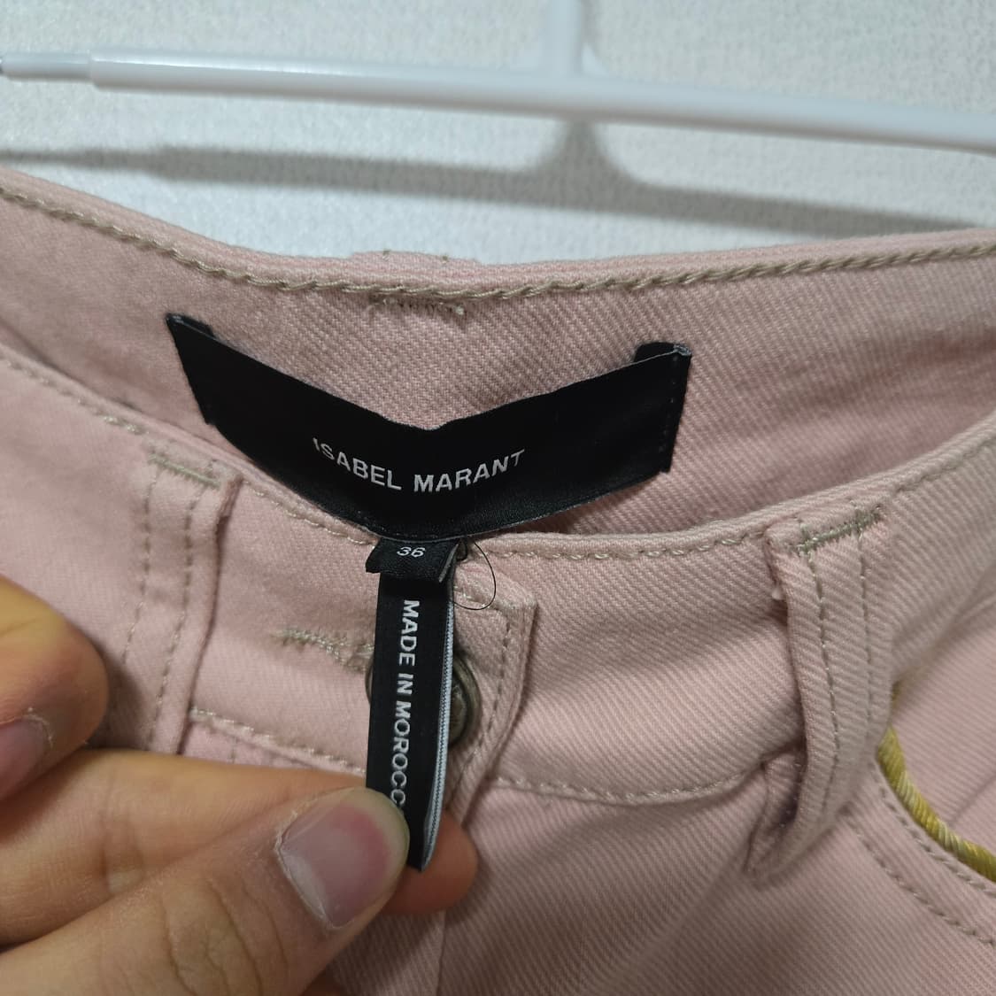 이자벨마랑 로우라이즈 스키니 팬츠 /여성 바지/ 여자 바지 상품이미지2