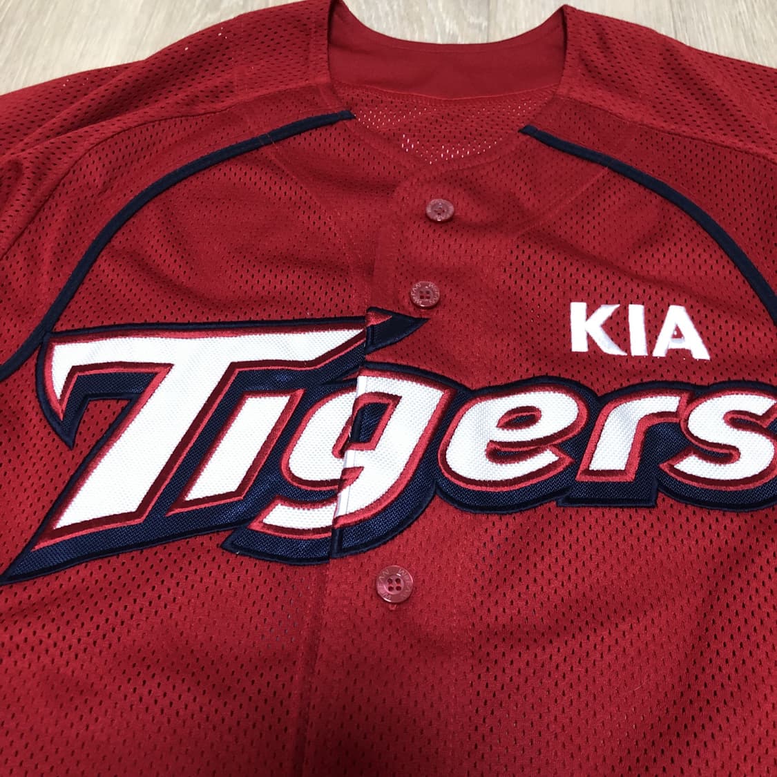 (100) 기아 타이거즈 올드 어웨이 안치홍 져지 기아 타이거즈 유니폼 상품이미지3