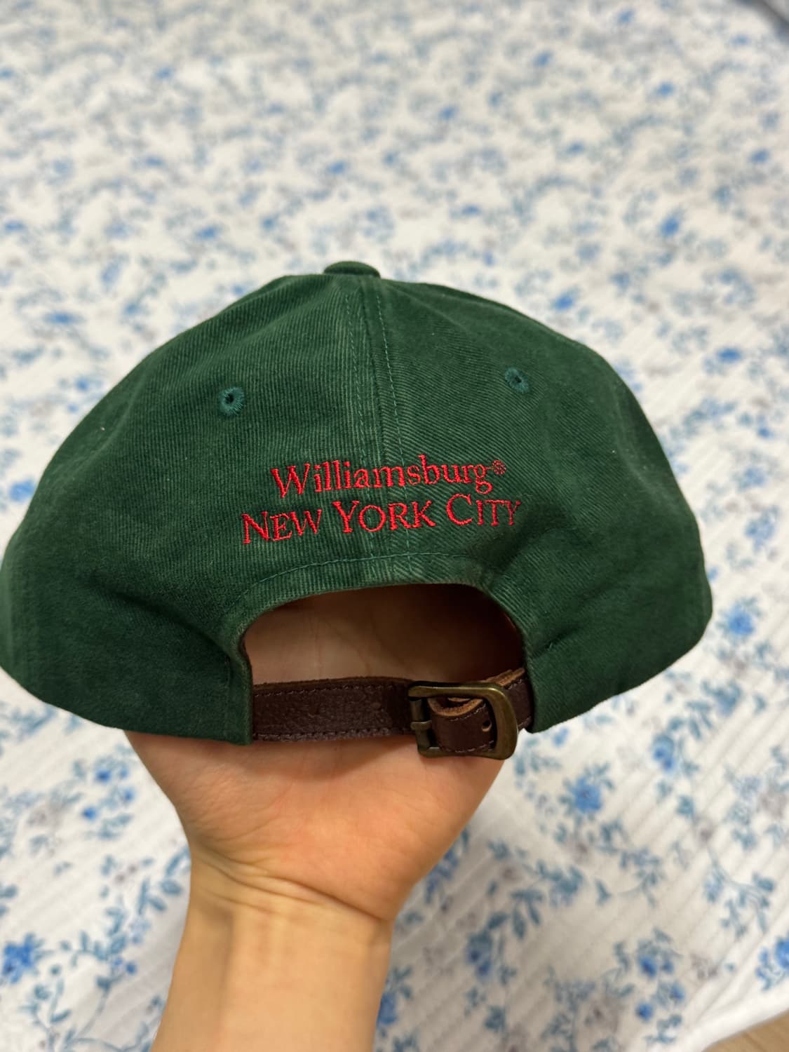 윌리엄스버그 est.yesterday 볼캡 그린 상품이미지2