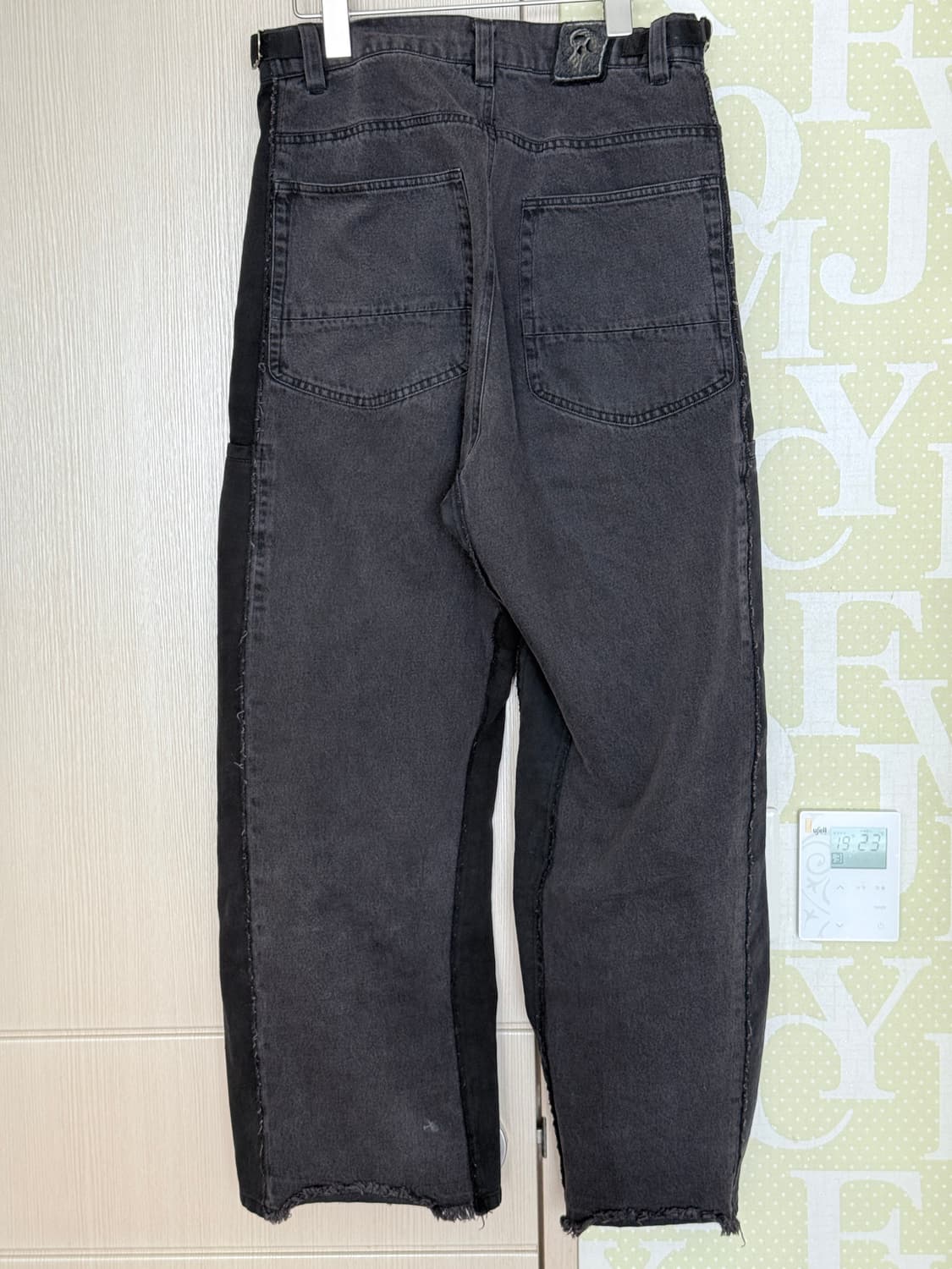 폴리테루 행크 사이드 리빌드 데님 블랙 퍼플 1사이즈 상품이미지3