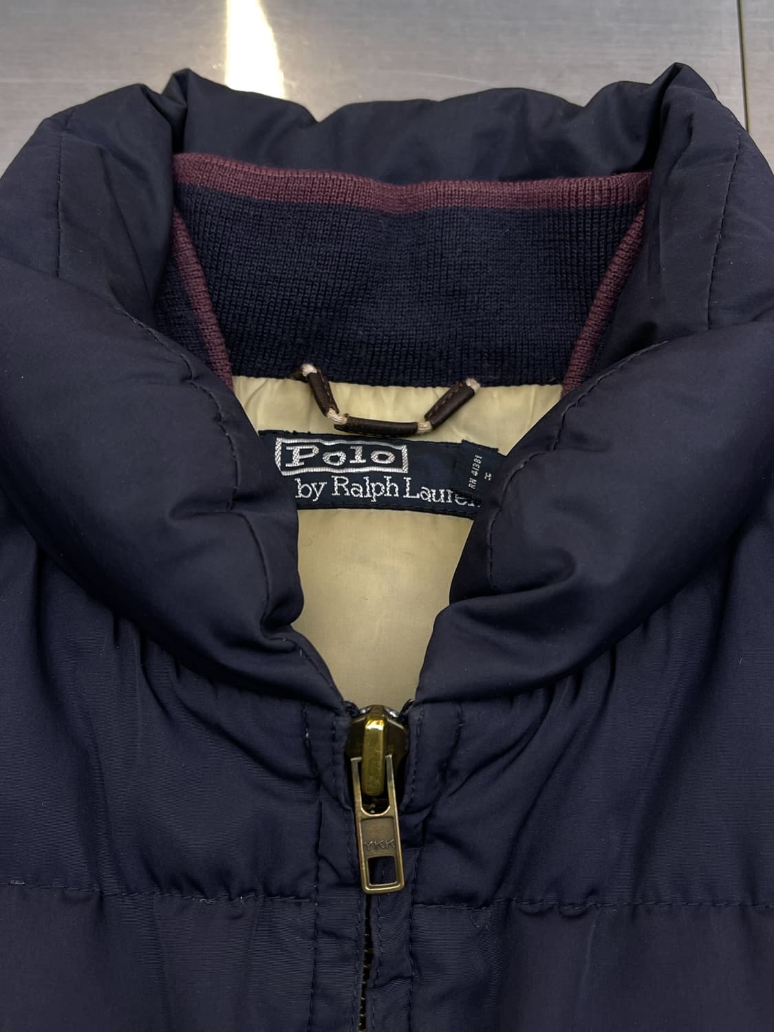 폴로랄프로렌 90s  베이직 포니 푸퍼 다운 자켓 상품이미지5