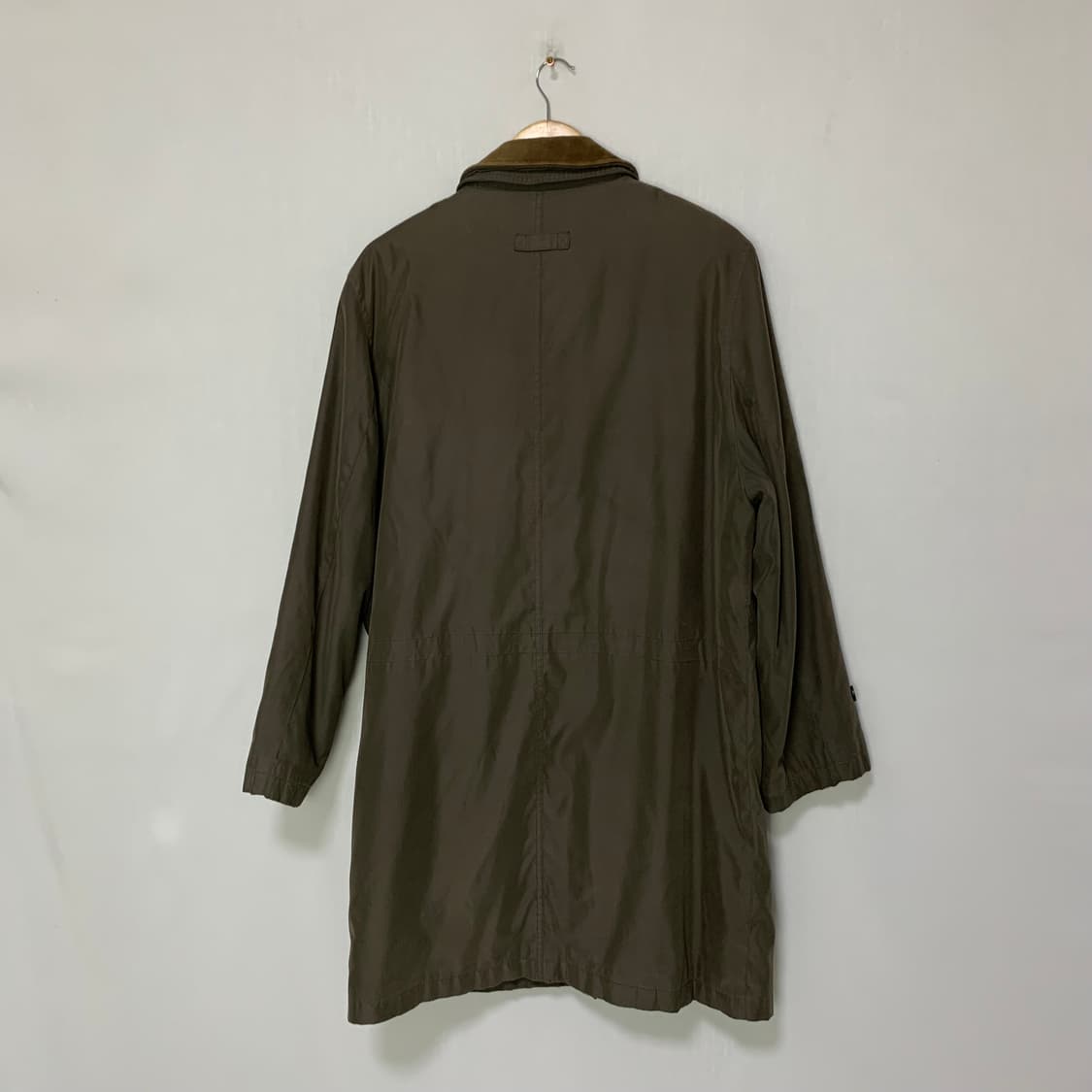 로렌랄프로렌 폴로 여성 빈티지 카키 트렌치 롱 코트 M 상품이미지2