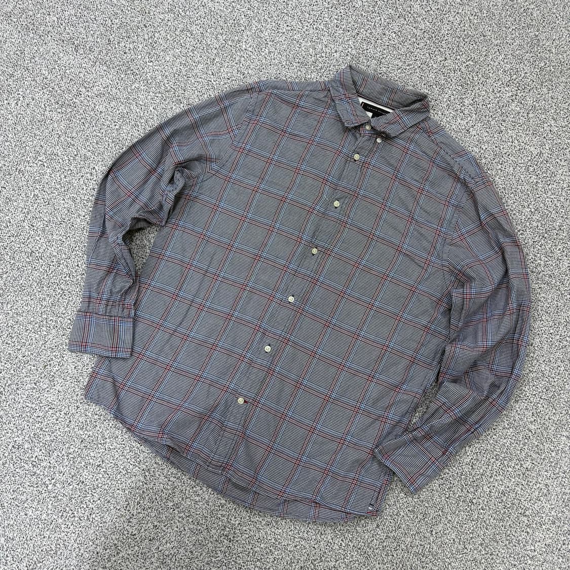 M 타미힐피거 남성 체크 셔츠 남방 0317J 상품이미지1