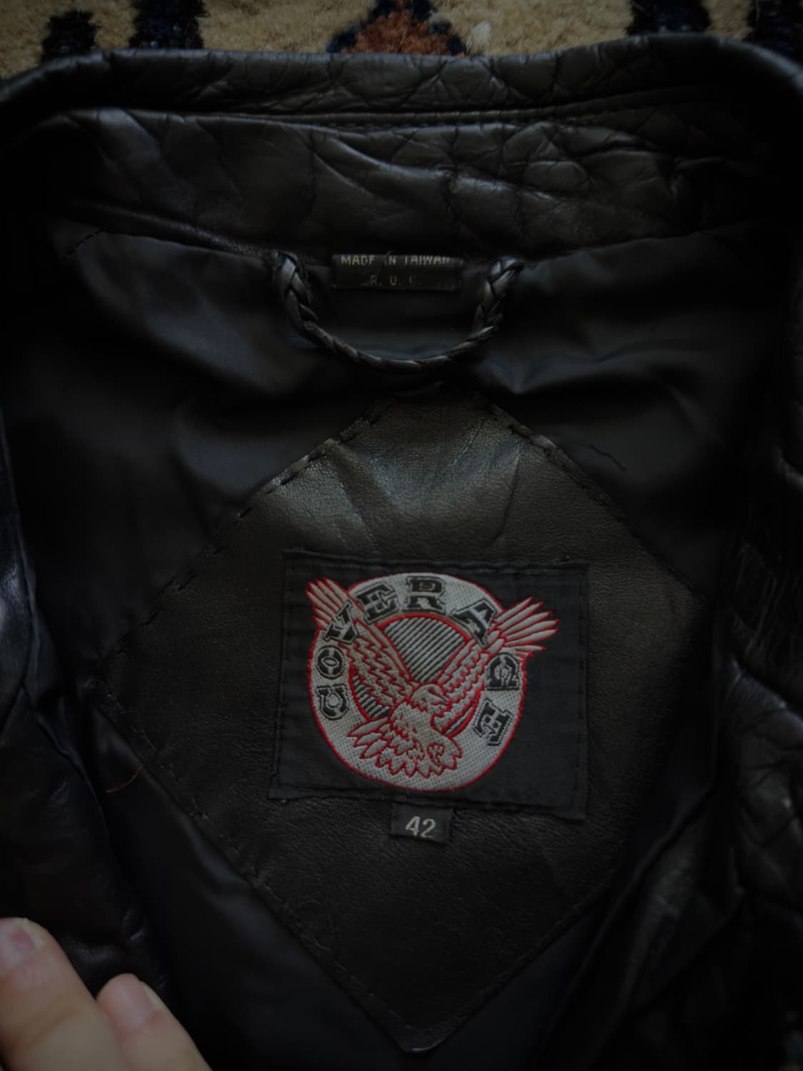 Coverage 7pocket Black Leather Jacket 상품이미지10