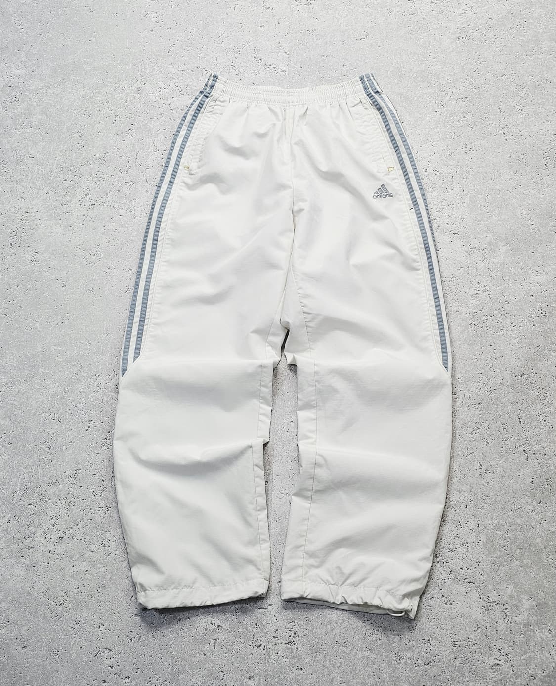 대장 아디다스 흰하 삼선 트랙팬츠 바람막이 와이드 바지 상품이미지2