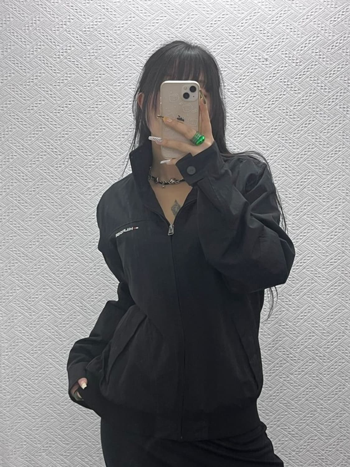 타미힐피거 올드스쿨 모던시크 캐주얼 바람막이 자켓 M C08106 상품이미지2