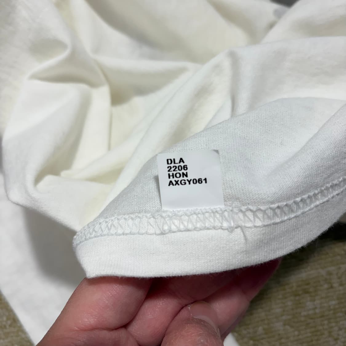 스투시 GUAM 화이트 긴팔 티셔츠(XL) 상품이미지6