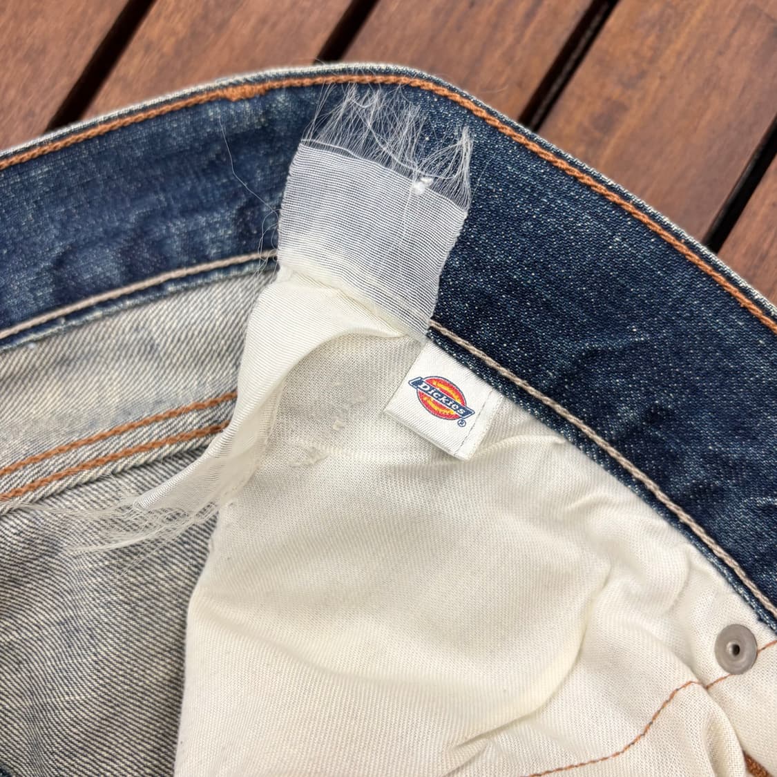 (35) 디키즈 중청 와이드핏 데님 팬츠 상품이미지6