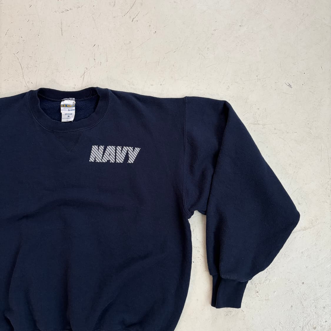 US NAVY USA OG 빈티지 스웻셔츠 M 상품이미지2