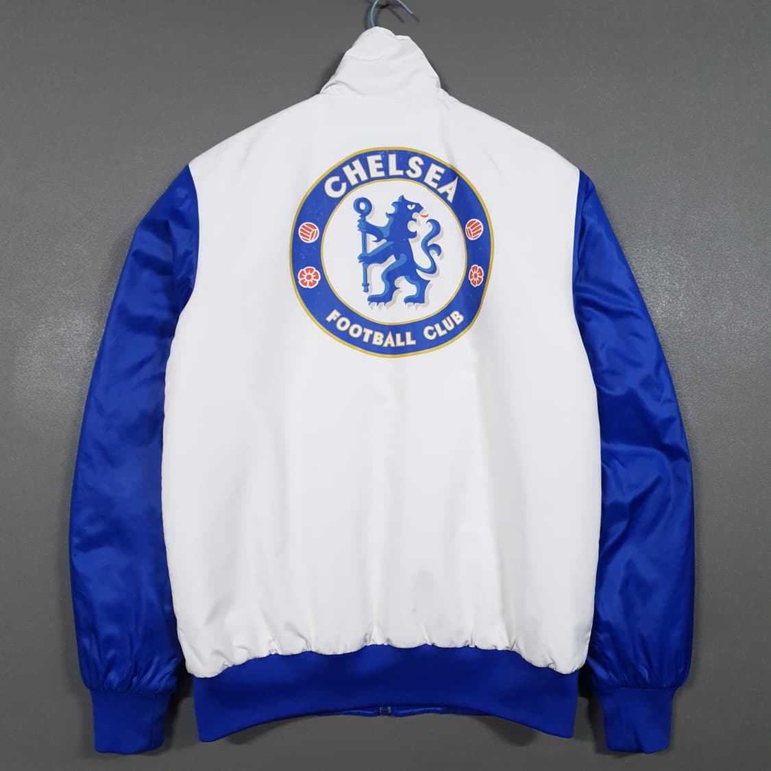 아디다스 희귀 대장급 유로파 첼시 양면 리버서블 패딩 자켓 포카리 흰파 상품이미지7