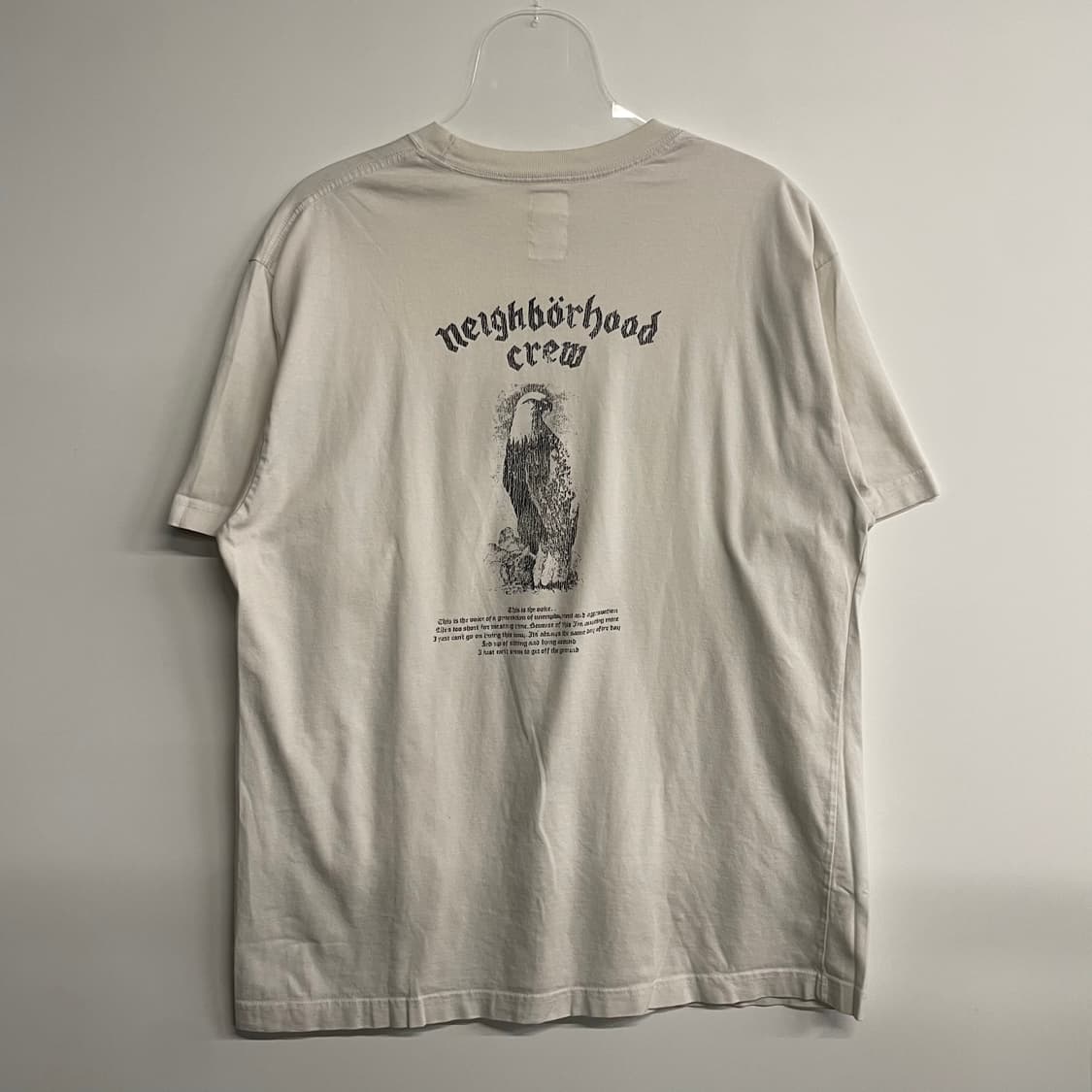 네이버후드 크루 독수리 티셔츠 상품이미지1