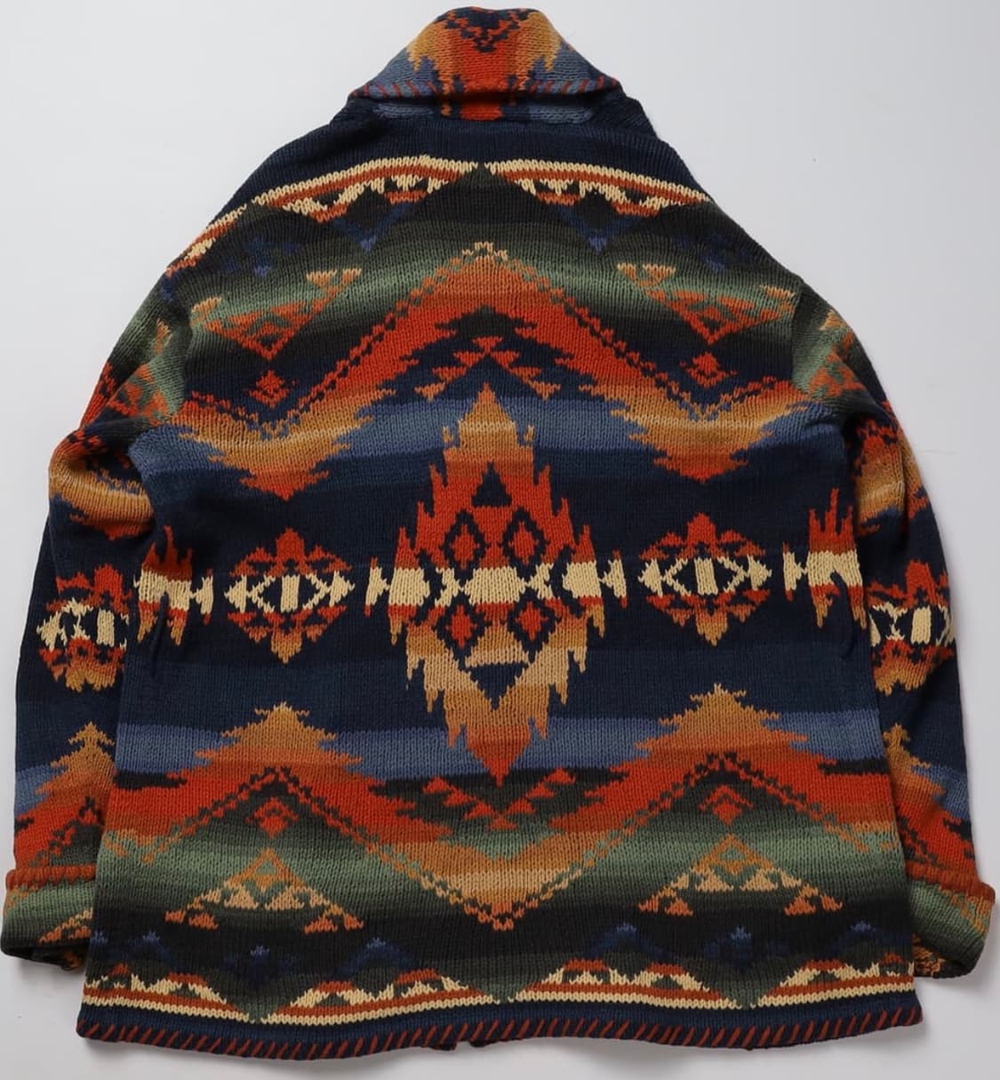 폴로 랄프로렌 아즈텍 패턴 숄카라 니트 가디건 상품이미지6