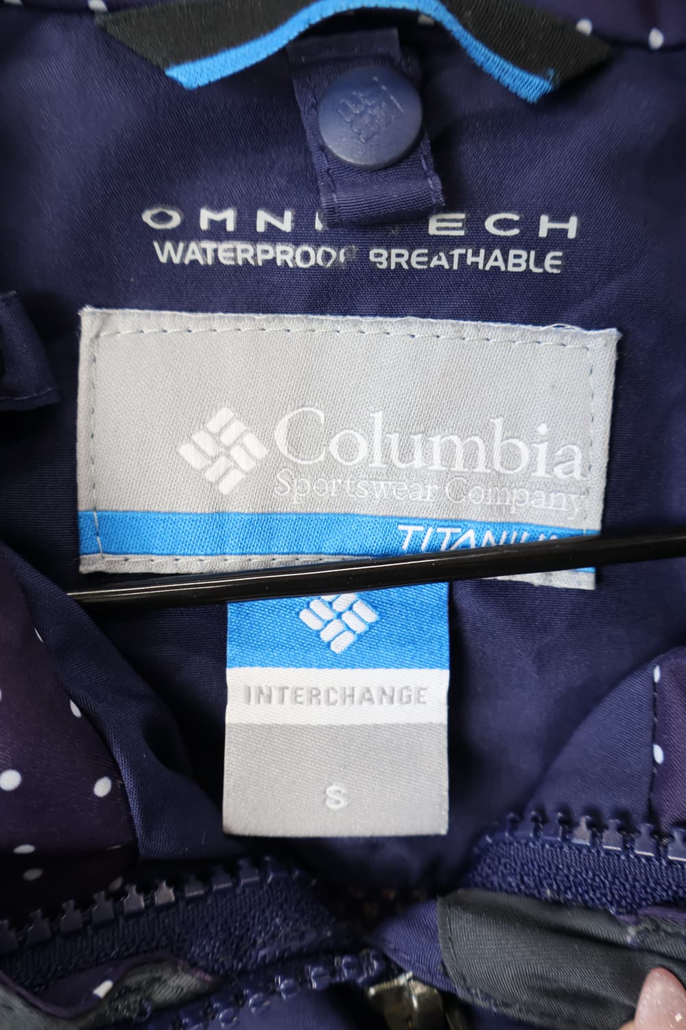 Columbia Titanium Purple Dot Jacket 상품이미지6