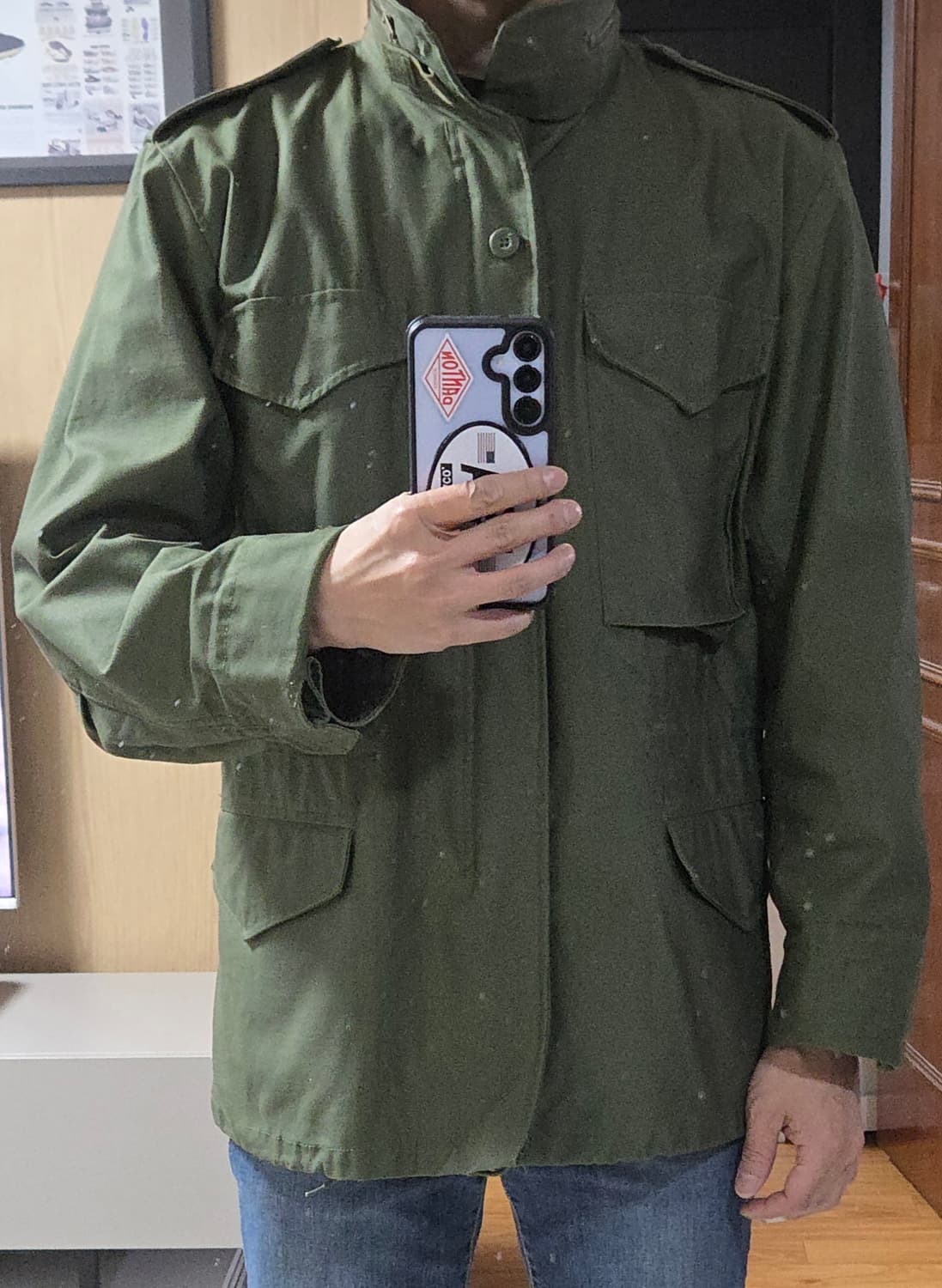 (착샷) 헬리콘텍스 m65 필드 자켓 퍼티그 야상  상품이미지9