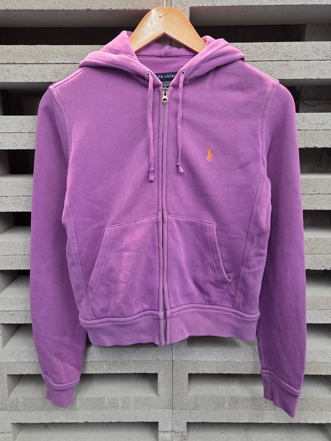 PRL 폴로 랄프로렌 퍼플 후드집업 상품이미지4