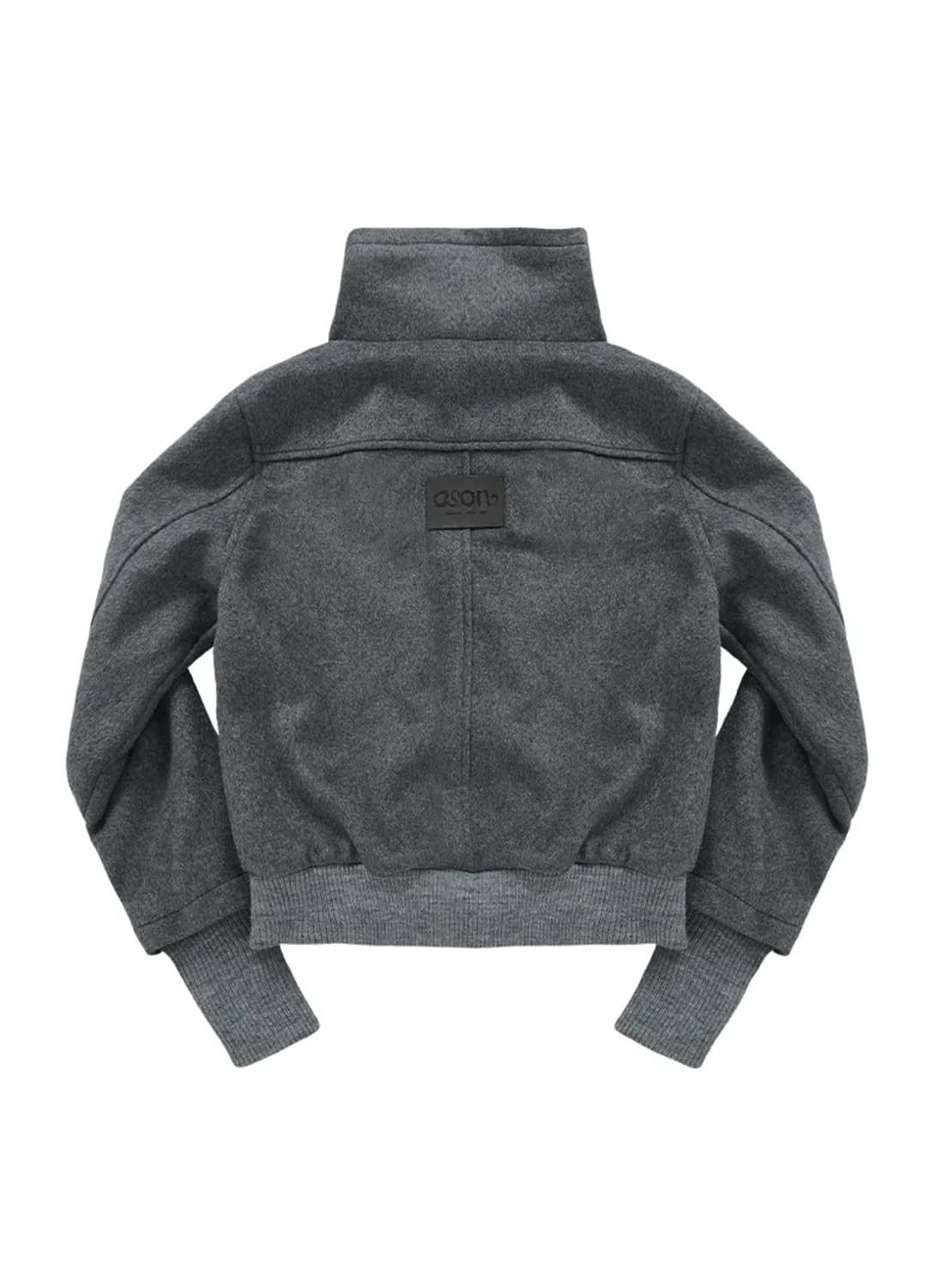 애즈온 덤보 울 자켓 그레이 상품이미지2