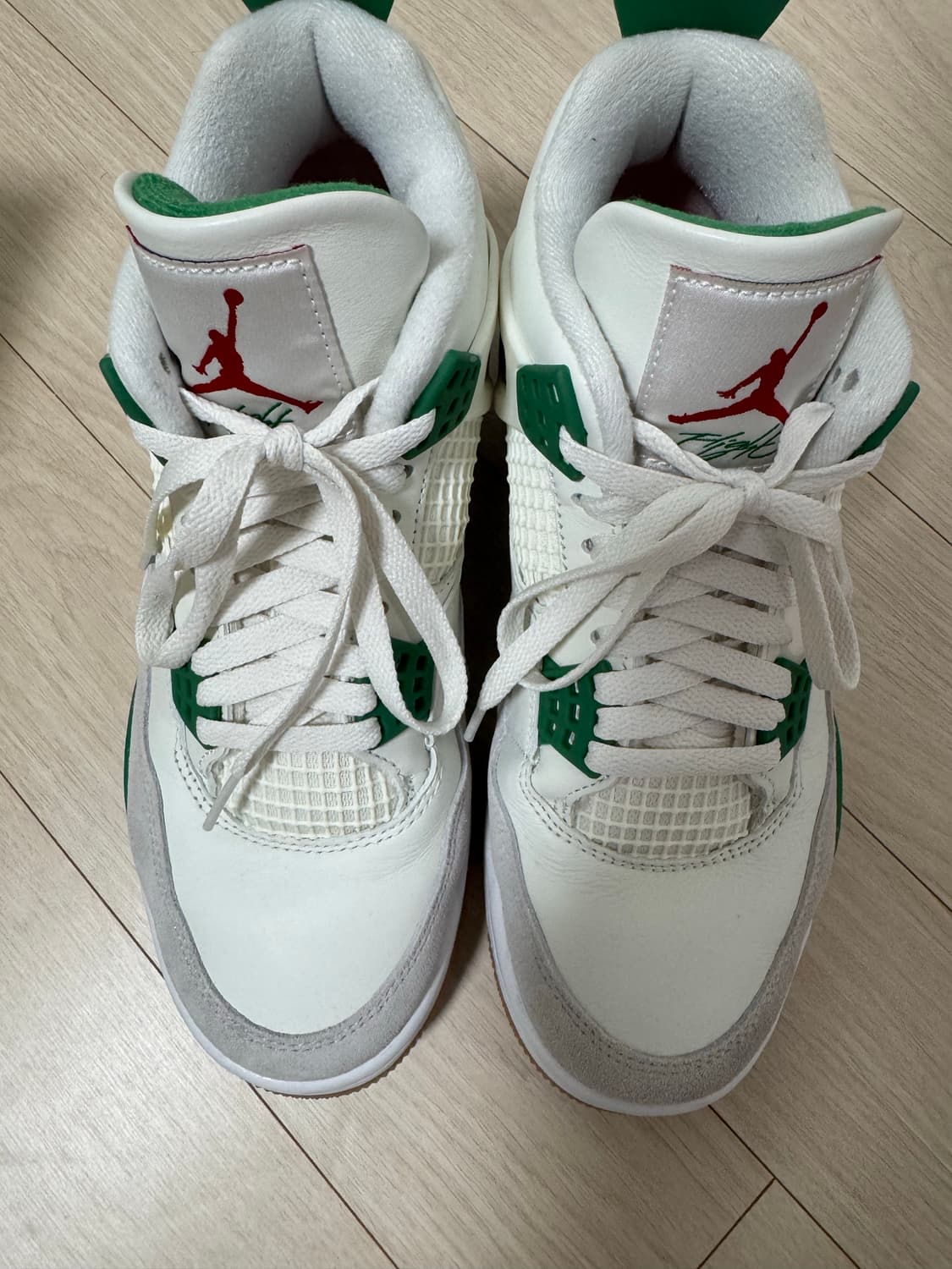 (260) 조던 4 x 나이키 SB 레트로 SP 파인 그린 상품이미지2