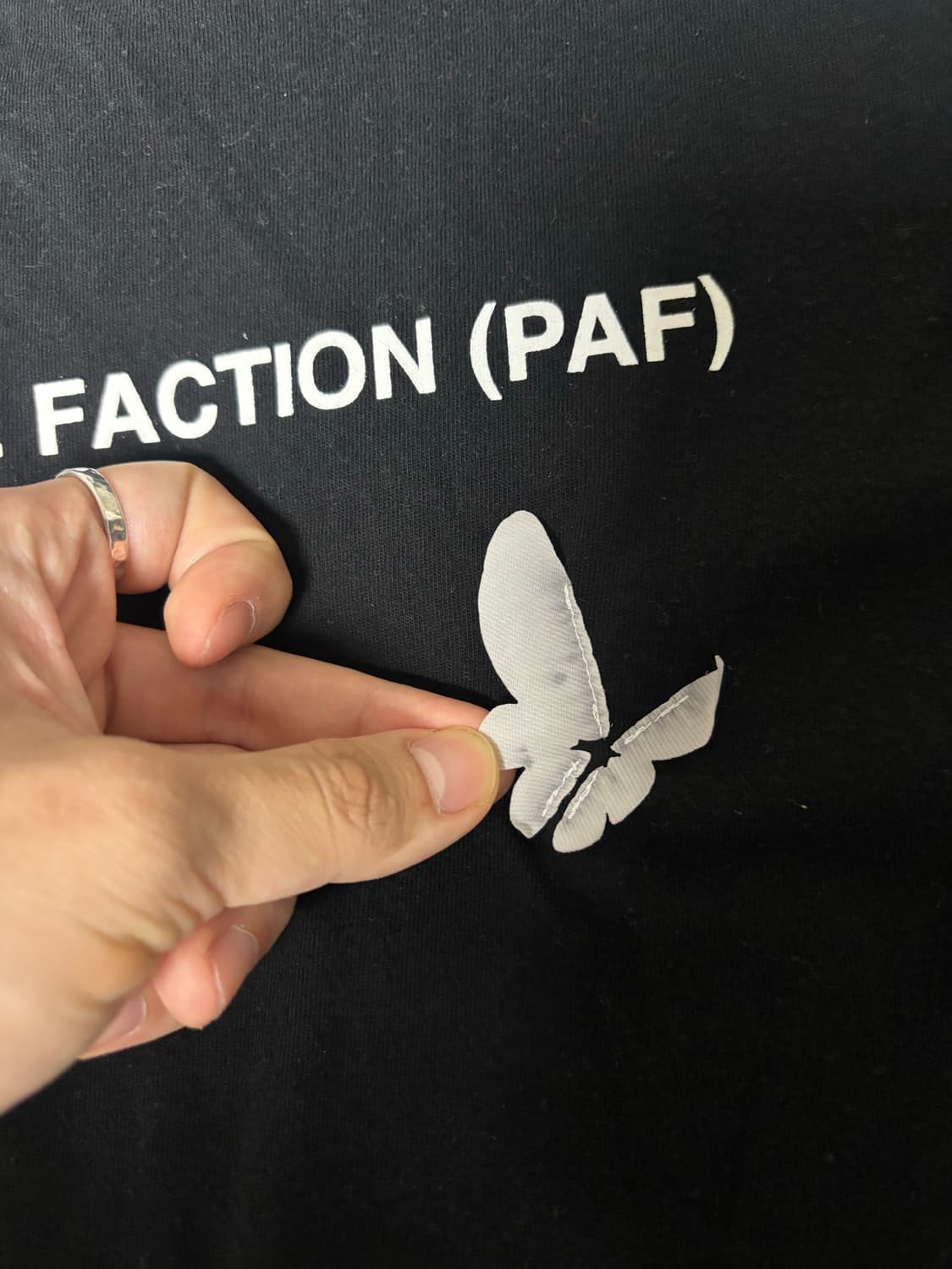 PAF 파프 파리 수베니어 나비 티셔츠 XL 상품이미지2