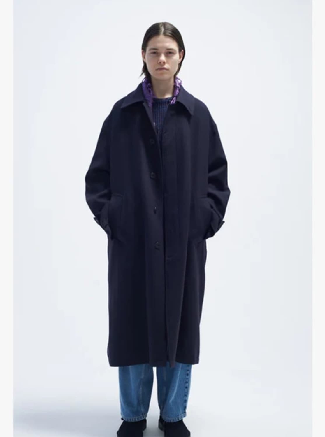 URU TOKYO 우루도쿄 울 발마칸 코트 상품이미지2