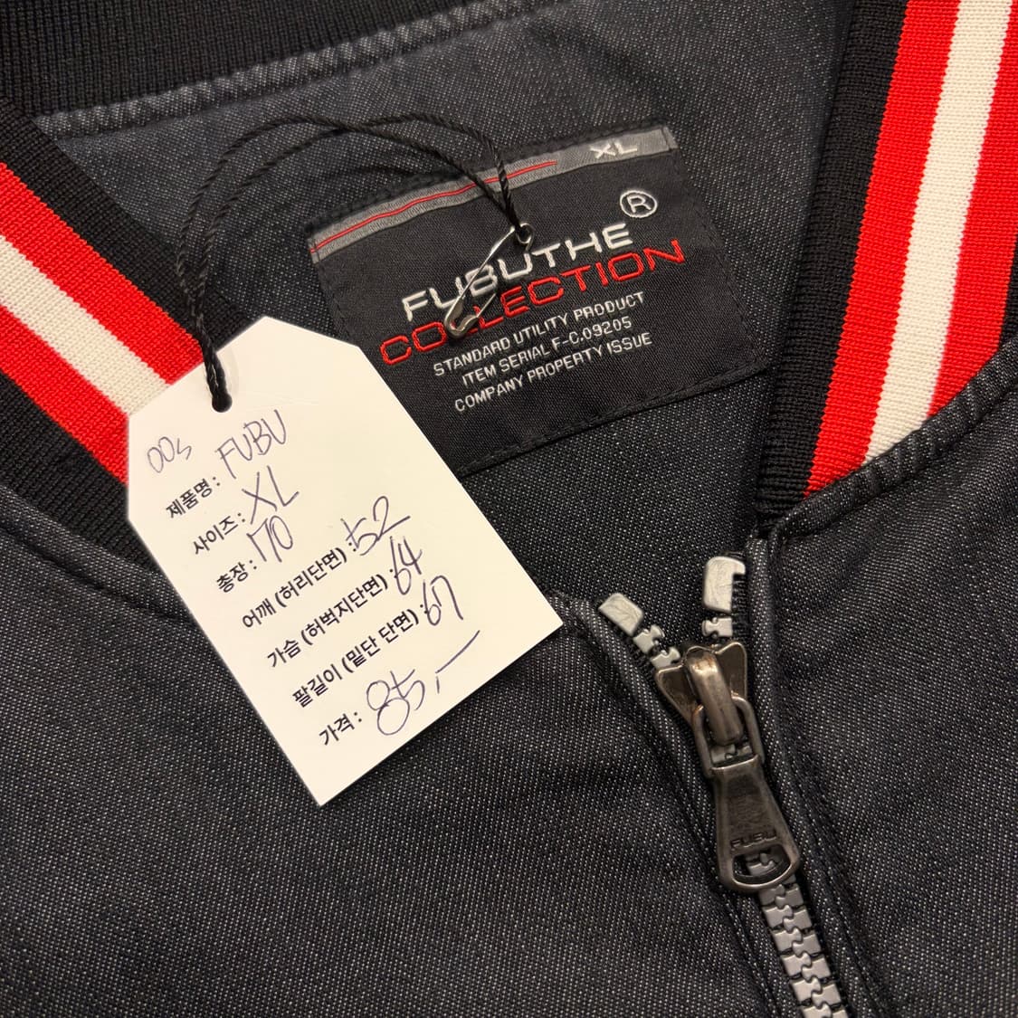 [XL] 00s FUBU 후부 머스탱 레이싱 자켓 점퍼 B232 상품이미지6
