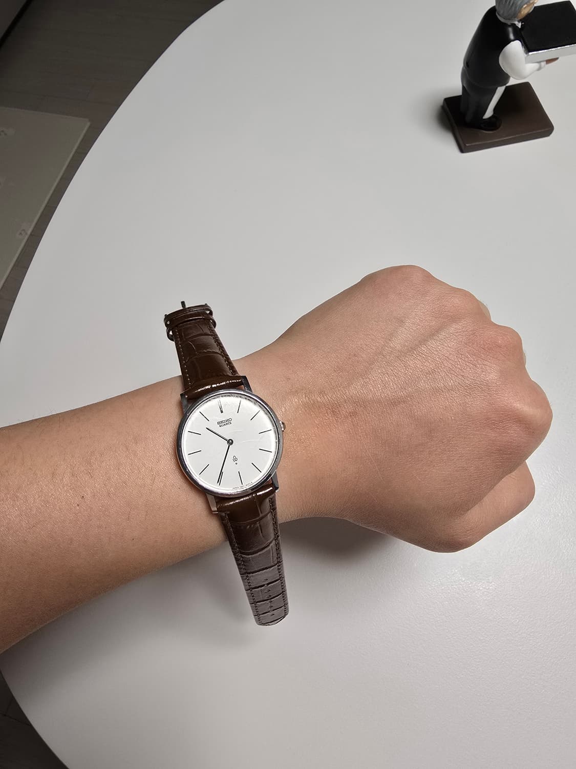 Seiko Chariot(샤리오) 7820-8050 흰판 바인덱스 상품이미지7