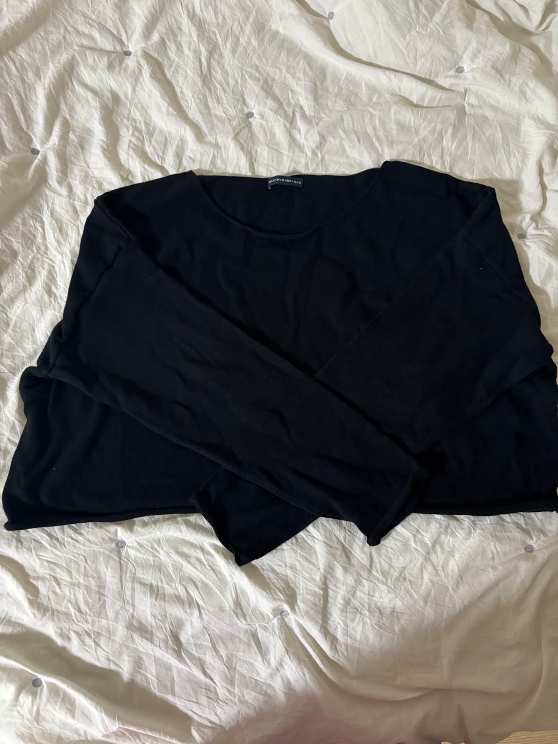 브랜디멜빌 크롭 니트 상품이미지3