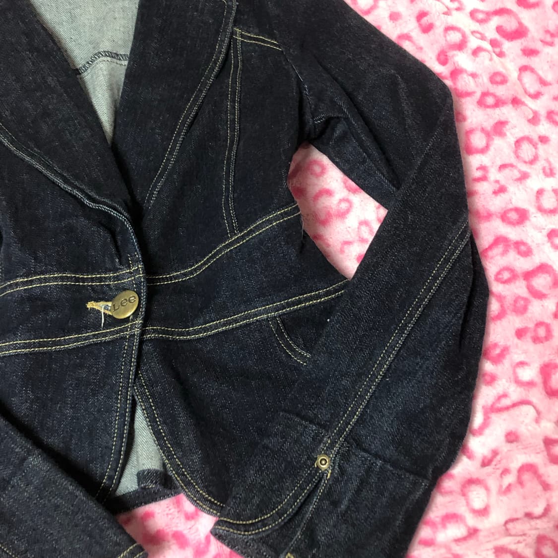 빈티지 리 Lee 청 데님 자켓 아우터 상품이미지4