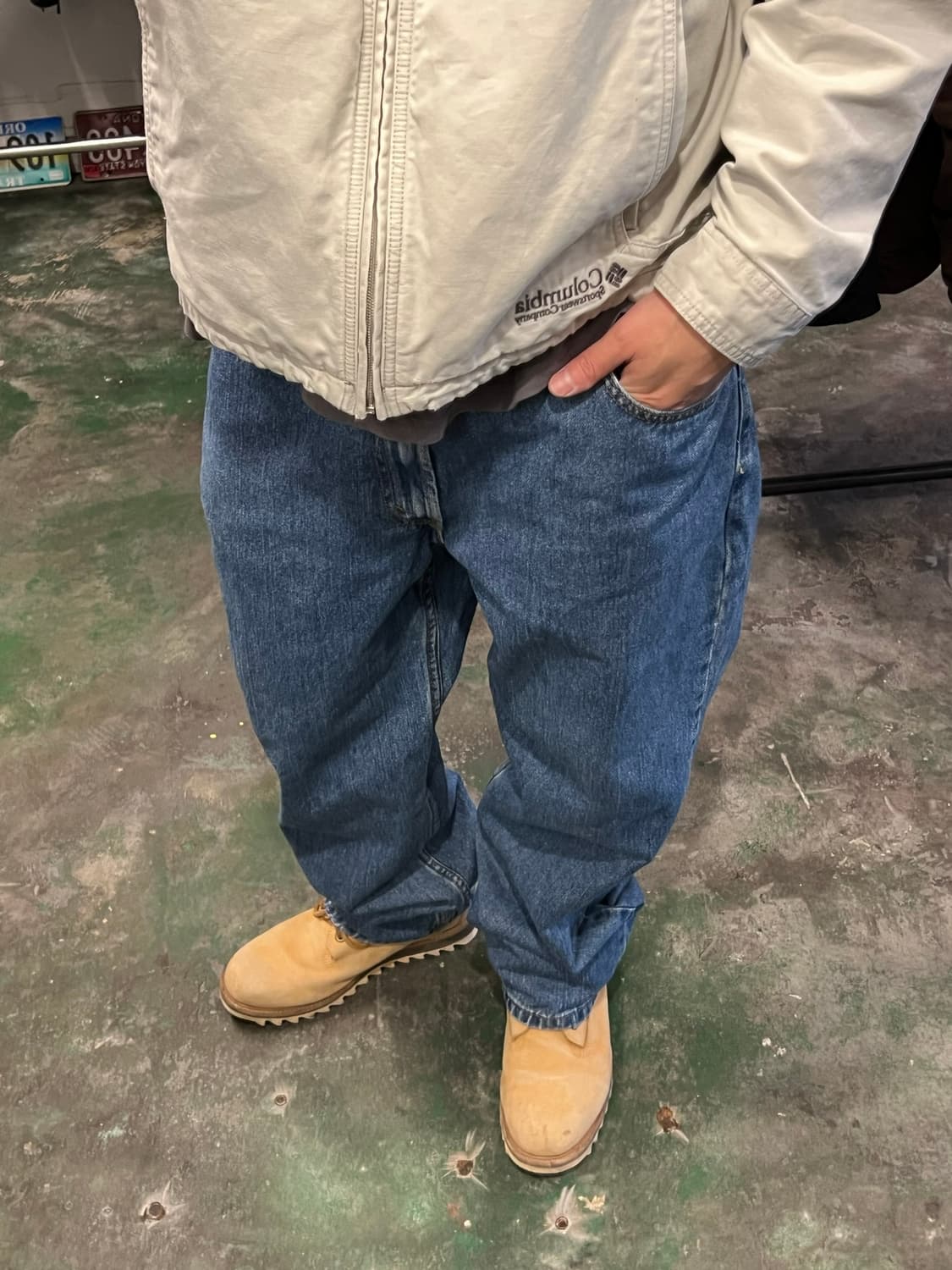 [36x30] 리바이스 550 릴렉스드핏 중청 데님 팬츠 루즈 테이퍼드 상품이미지2