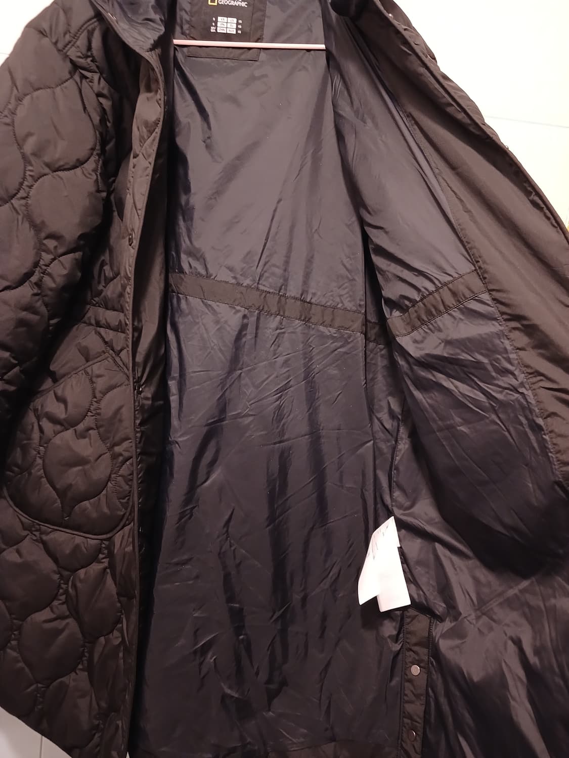 내셔널지오그래픽 정품 여성 퀼팅 점퍼 90 (S) 사이즈 상품이미지4